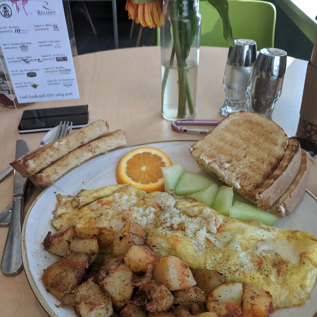 Ham and Cheese Omelet