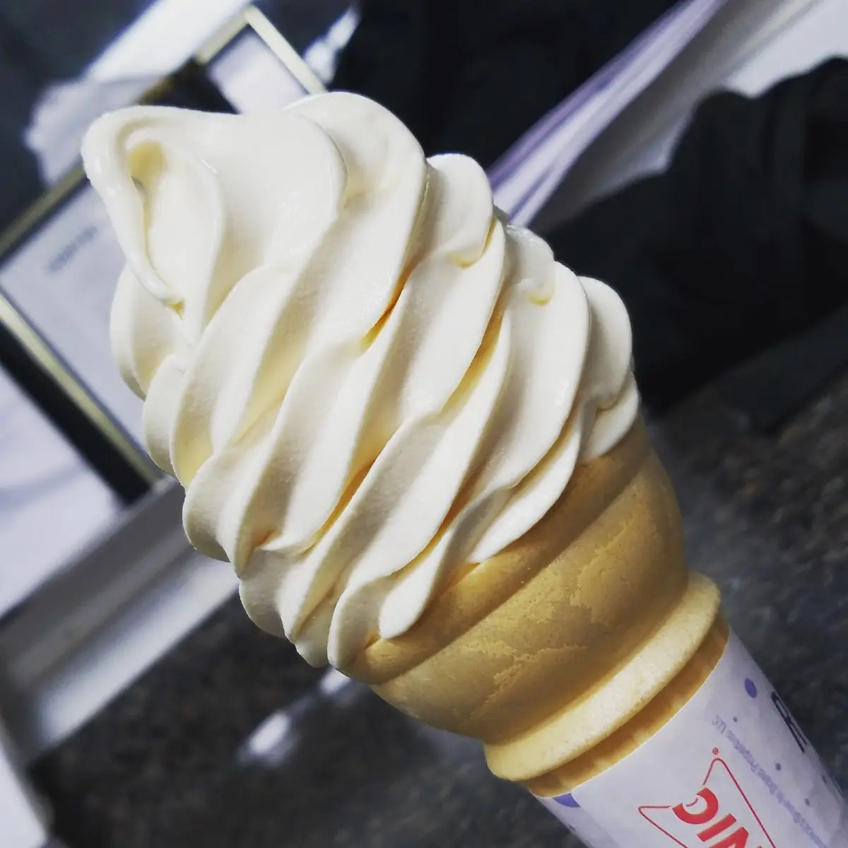 Vanilla Cone