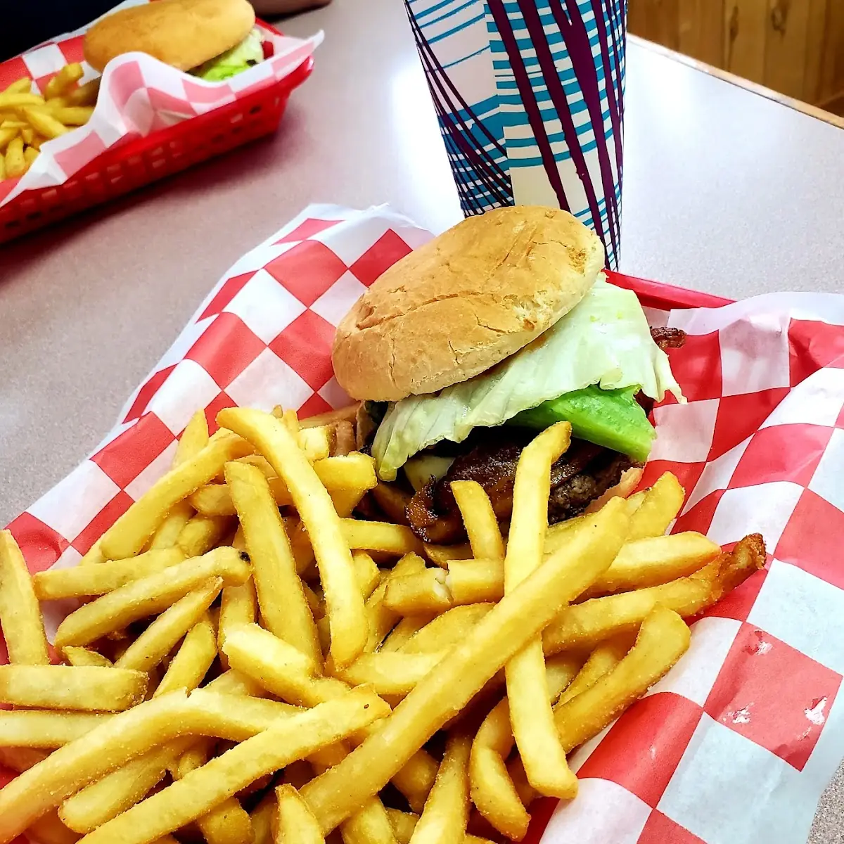 Bacon Cheeseburger Meal