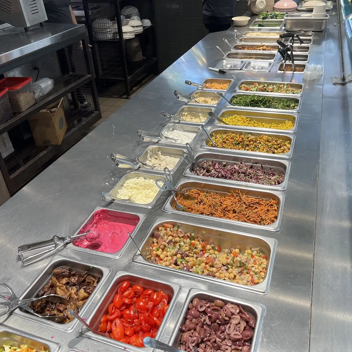 Fresh Chopped Salad Bar