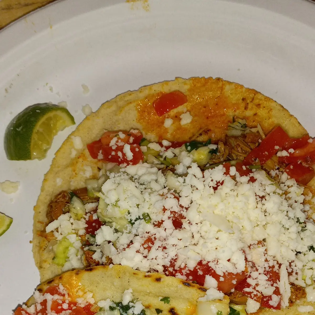 Chicken Taco with Toppings