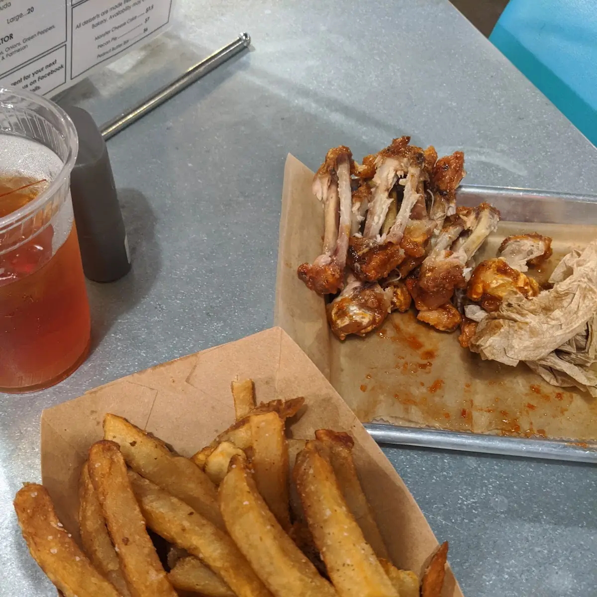 Empty BBQ Wings