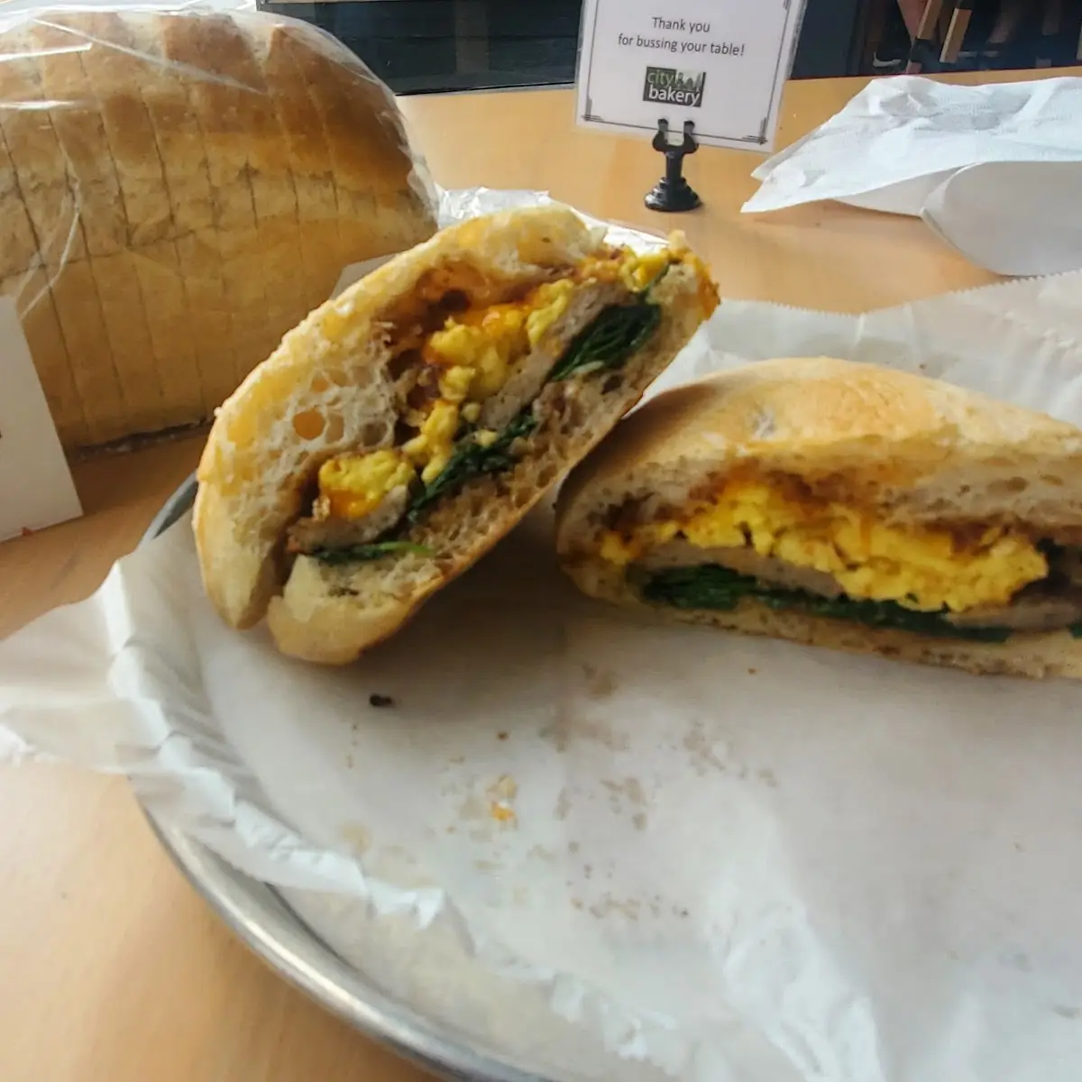 Farmers Breakfast Sandwich