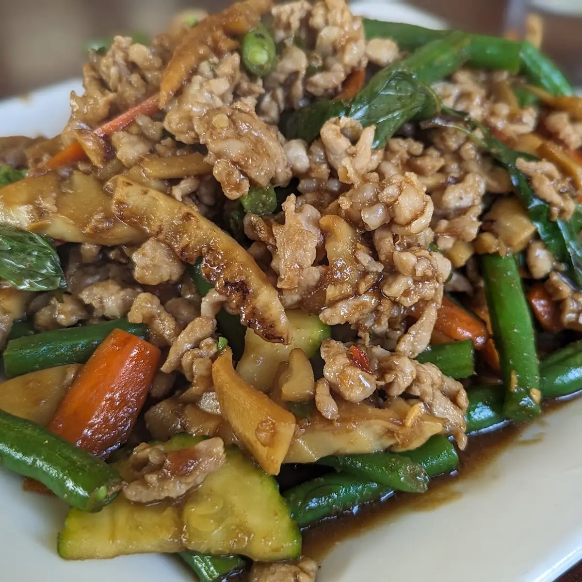 Spicy Basil with Pork