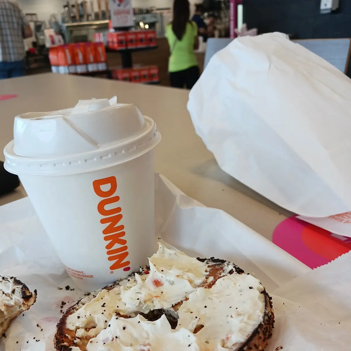 Everything Bagel with Cream Cheese