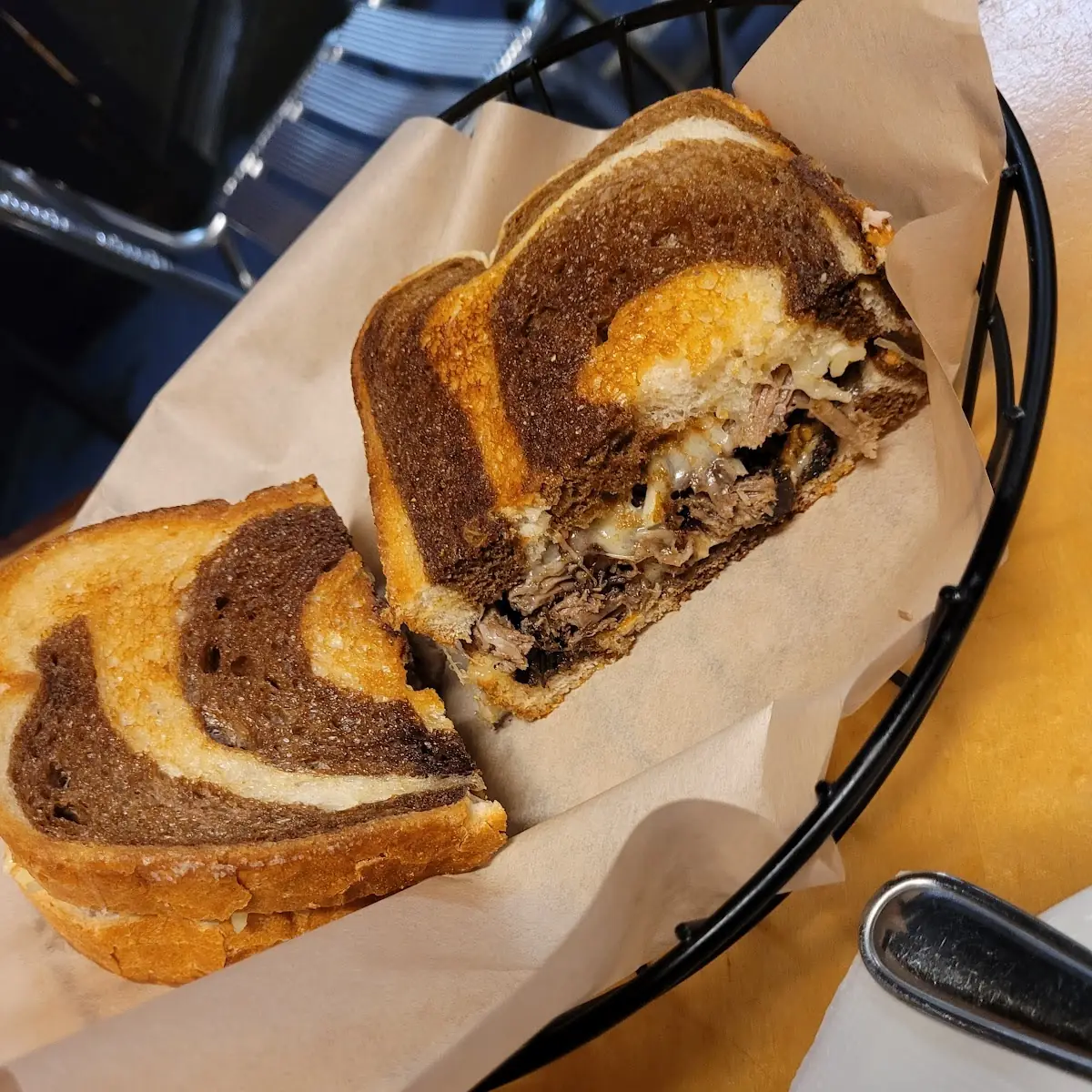 Short Rib Grilled Cheese