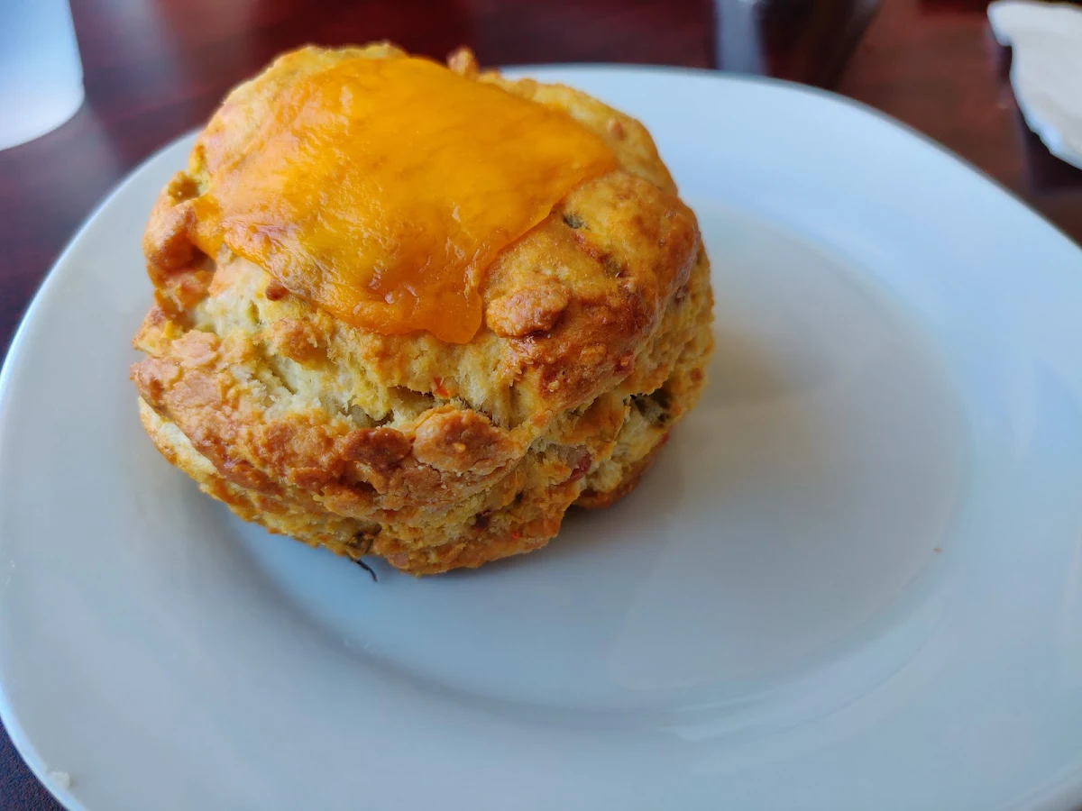 Green Chili Cheese Biscuit