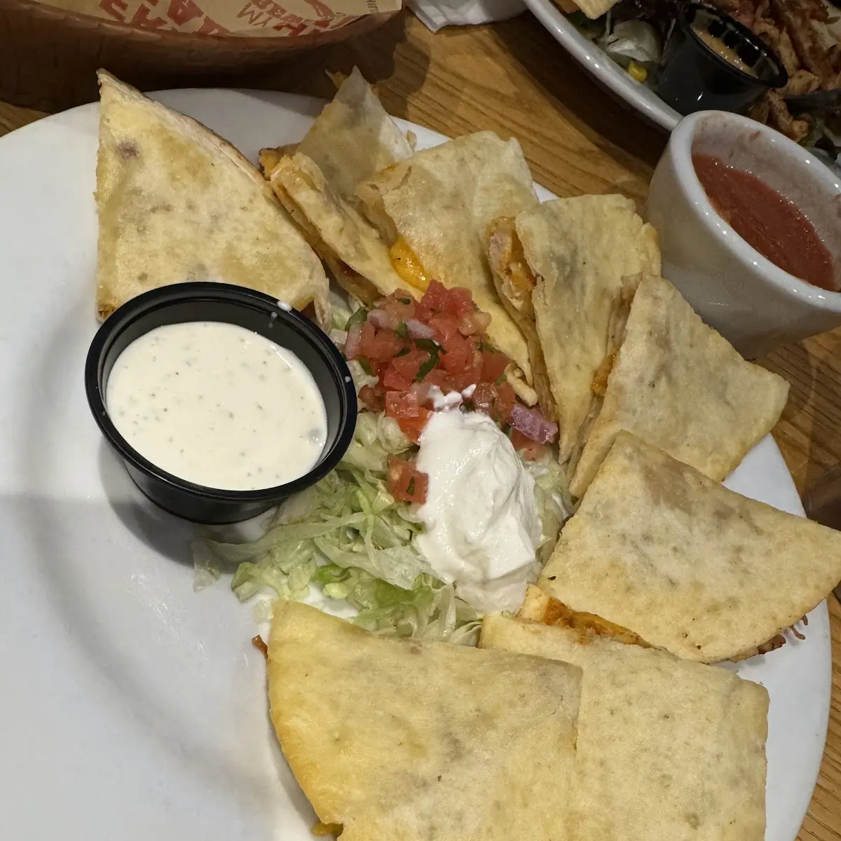 Bacon Chicken Quesadilla