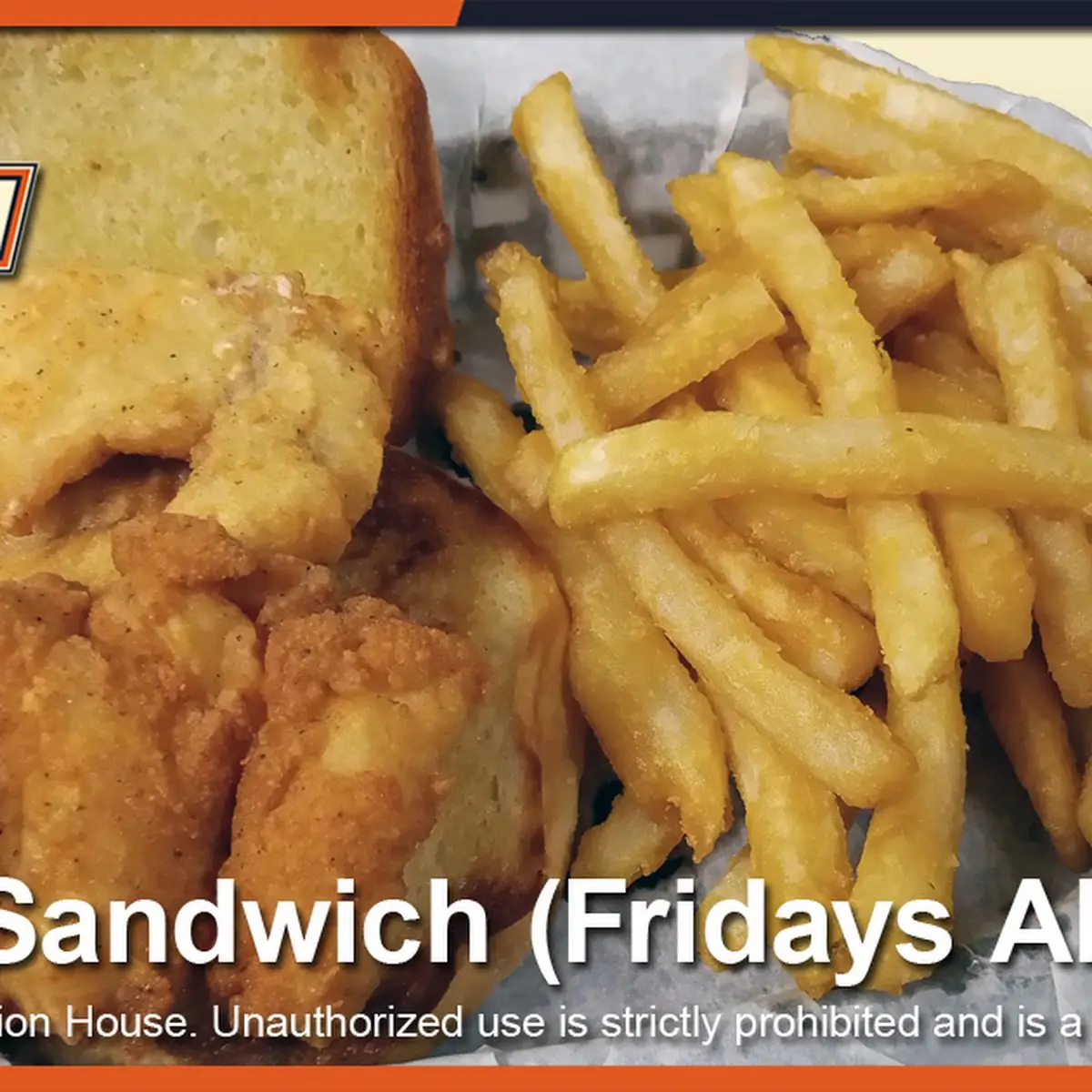 Fish Sandwich & Fries