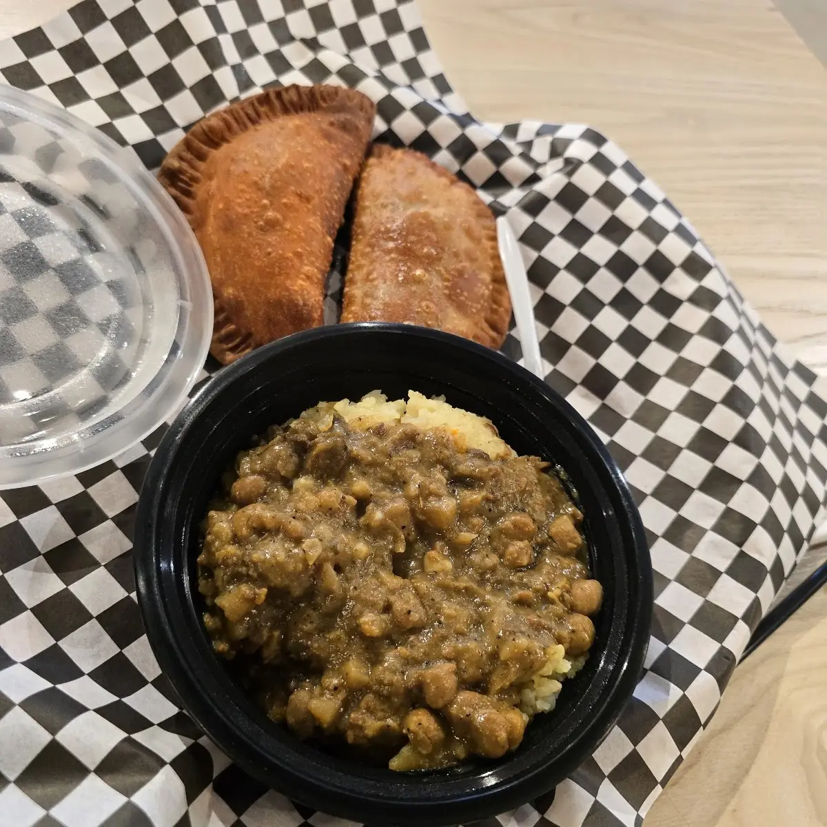 Curry Chicken Pea Stew