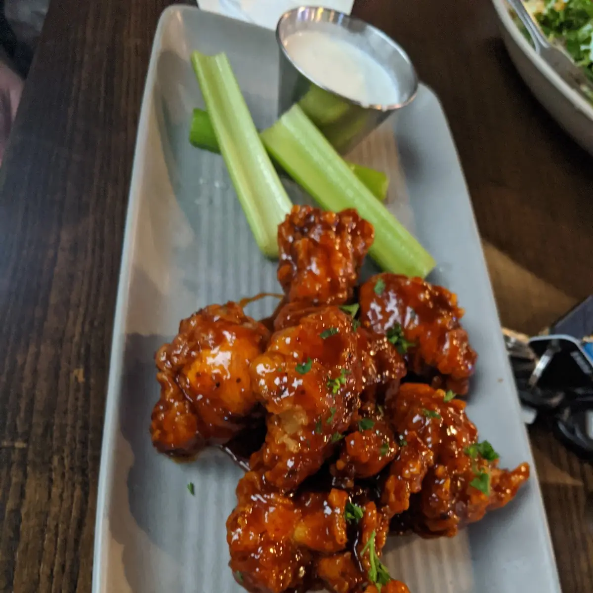Boneless Chicken Wings Honey BBQ