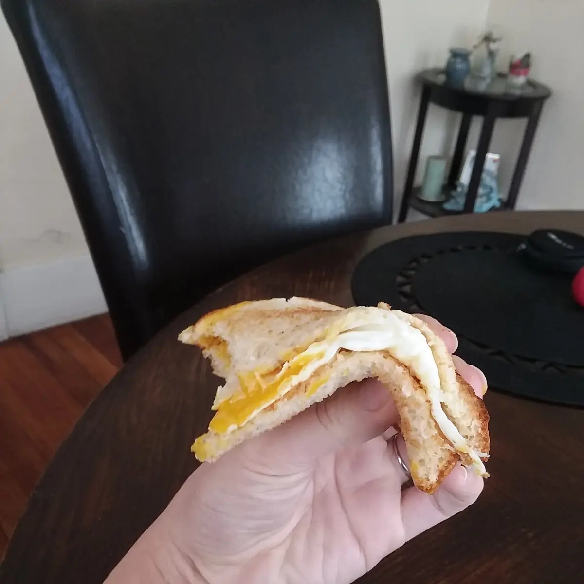 Ham Egg and Cheese on Texas Toast