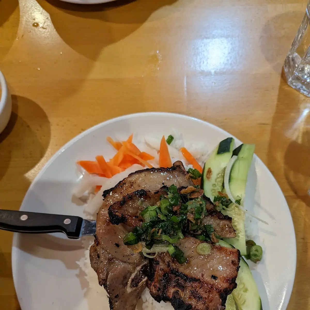 Pho Suon Nuong Pork Chops Pho