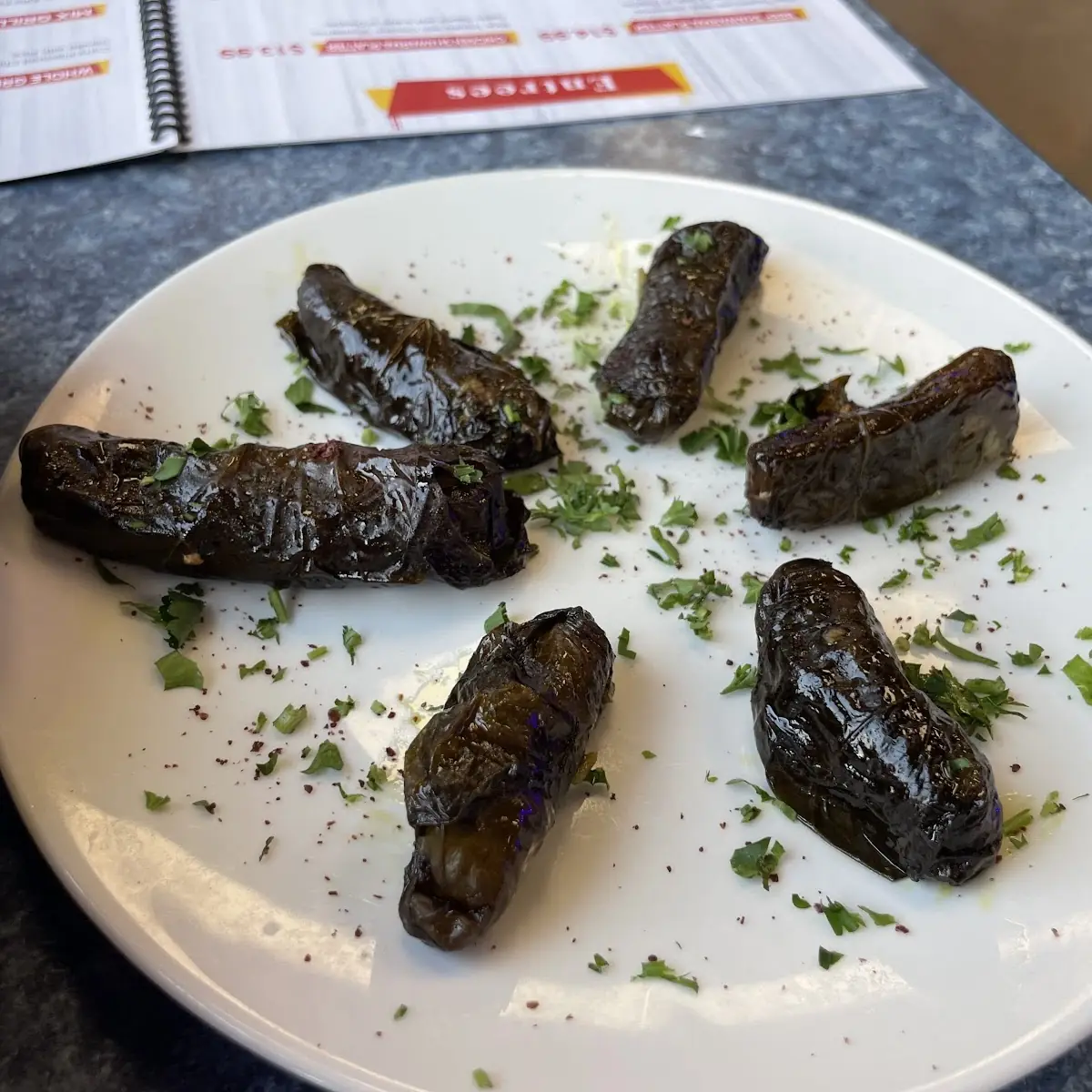 Stuffed Grape Leaves