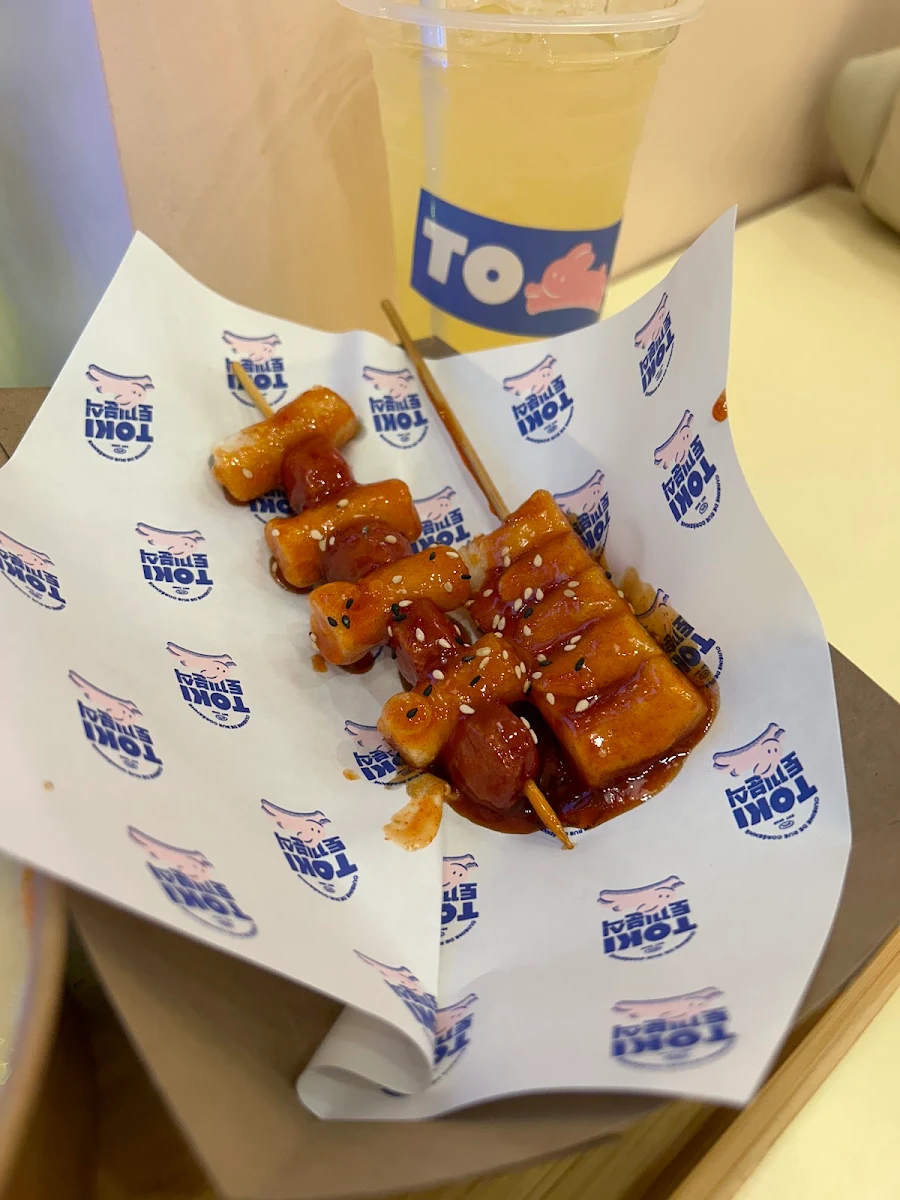 Sausage Rice Cake Skewers