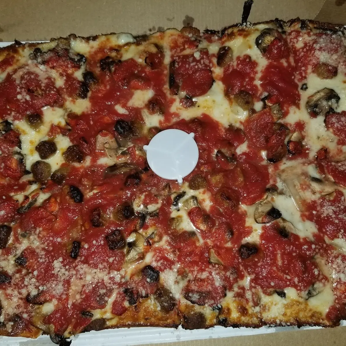 Small Square Italian Sausage Extra Sauce