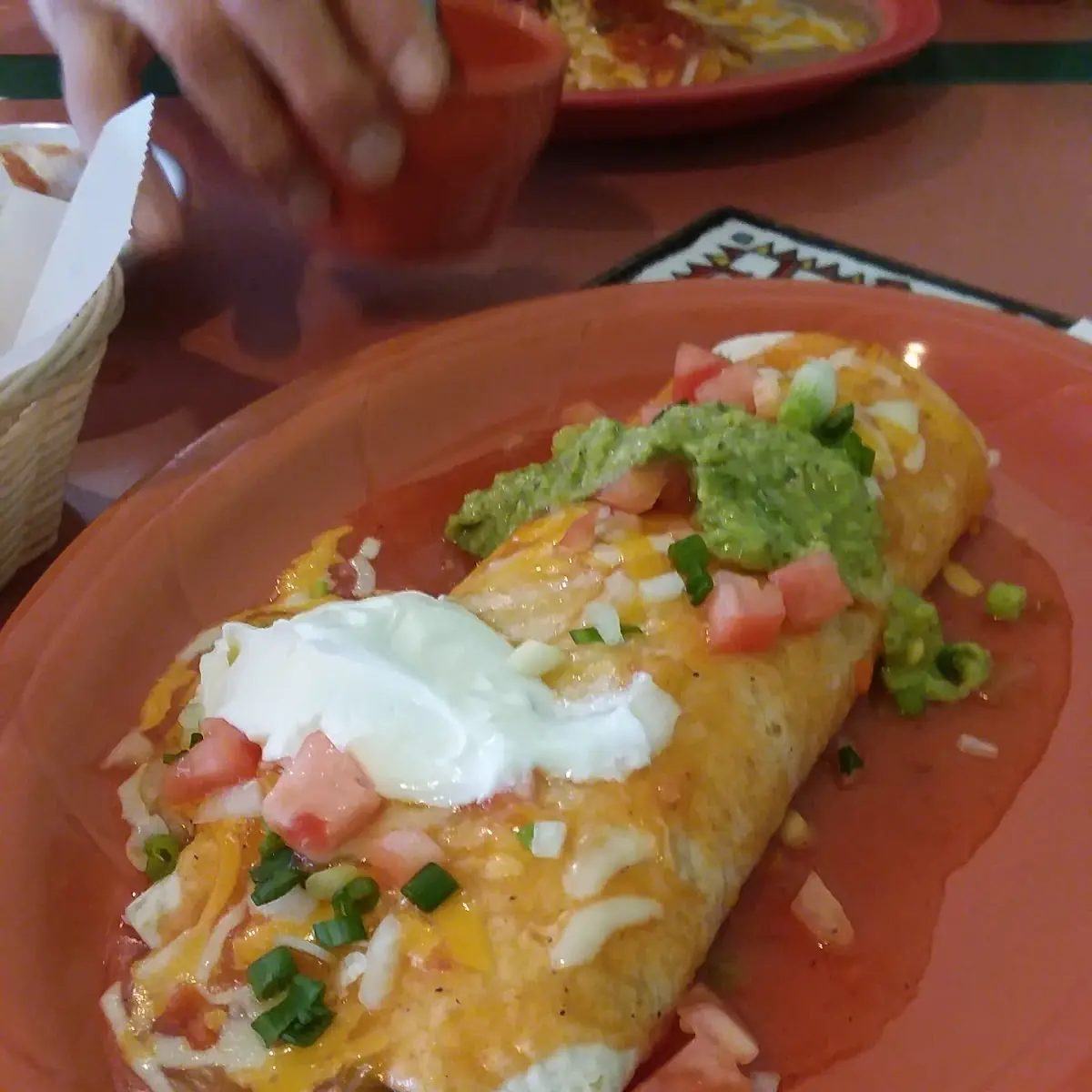 Chicken Cheese Enchilada