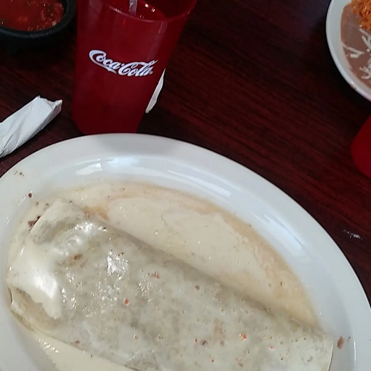 Beef Bean and Cheese Burrito