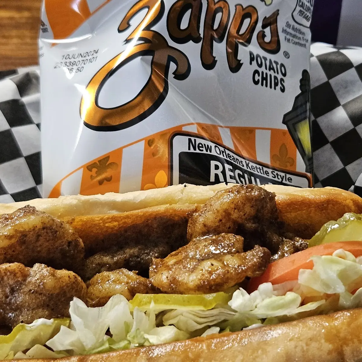 BBQ Shrimp PO Boy