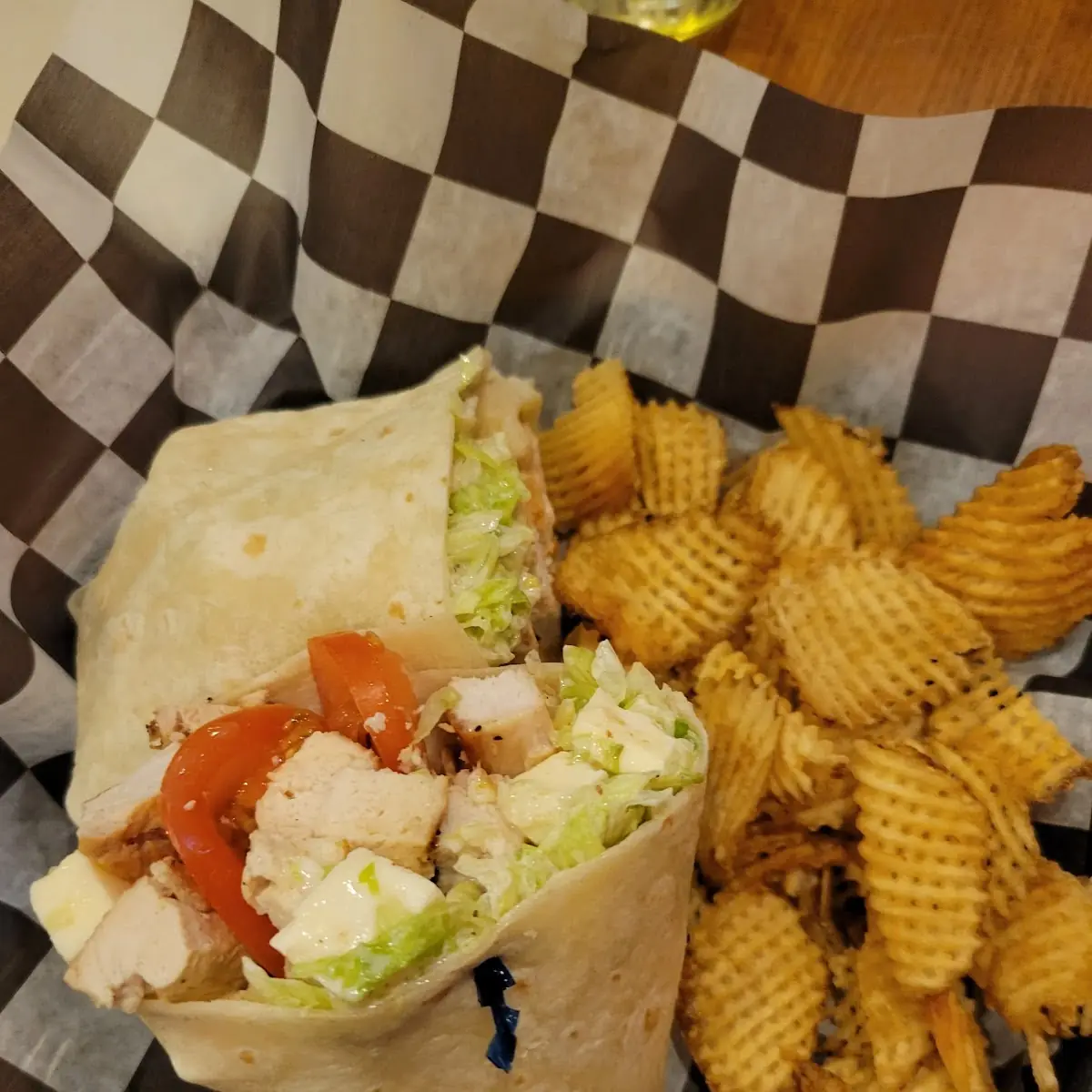 Caesar Chicken Wrap
