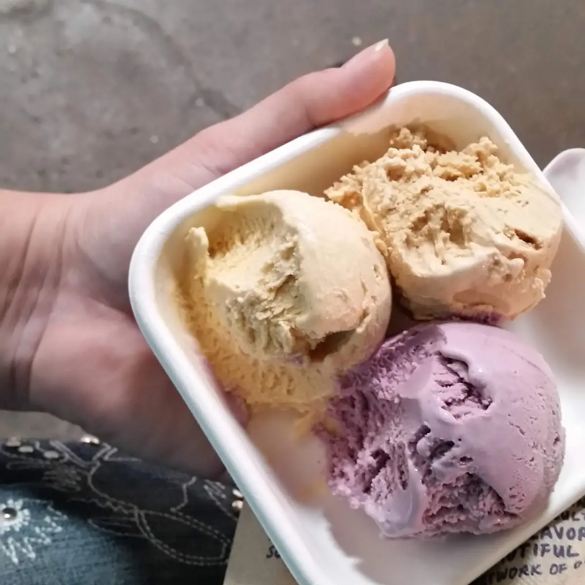 Lavendar Salted Caramel I Don't Remember the 3rd One