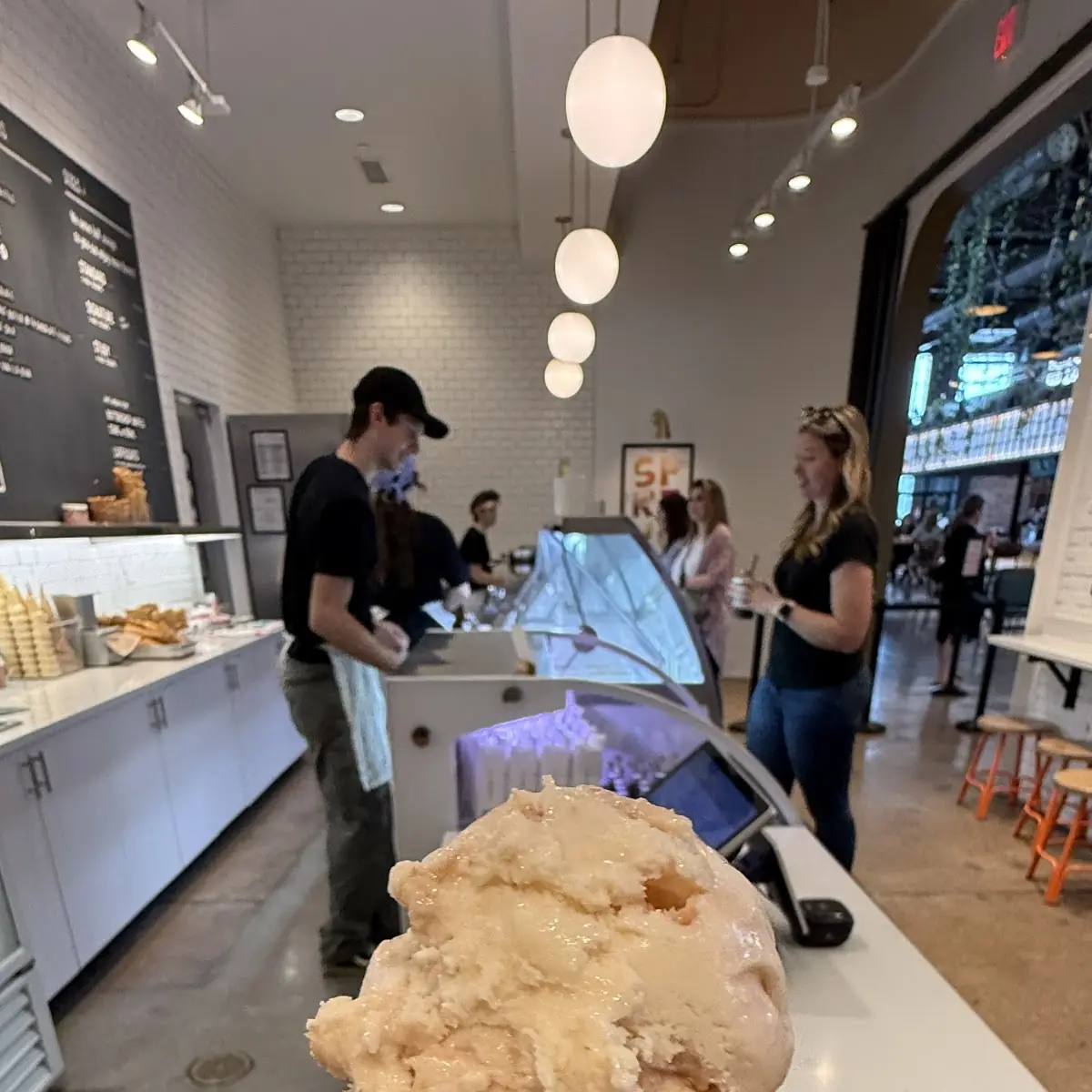 Two Scoop Waffle Cone