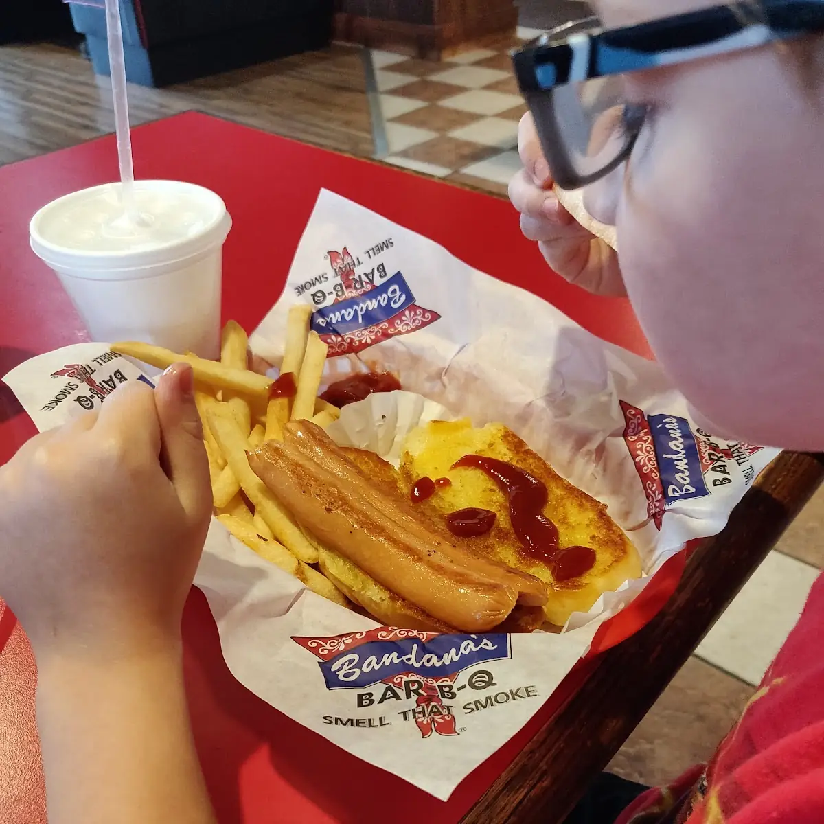 Hot Dog and Fries