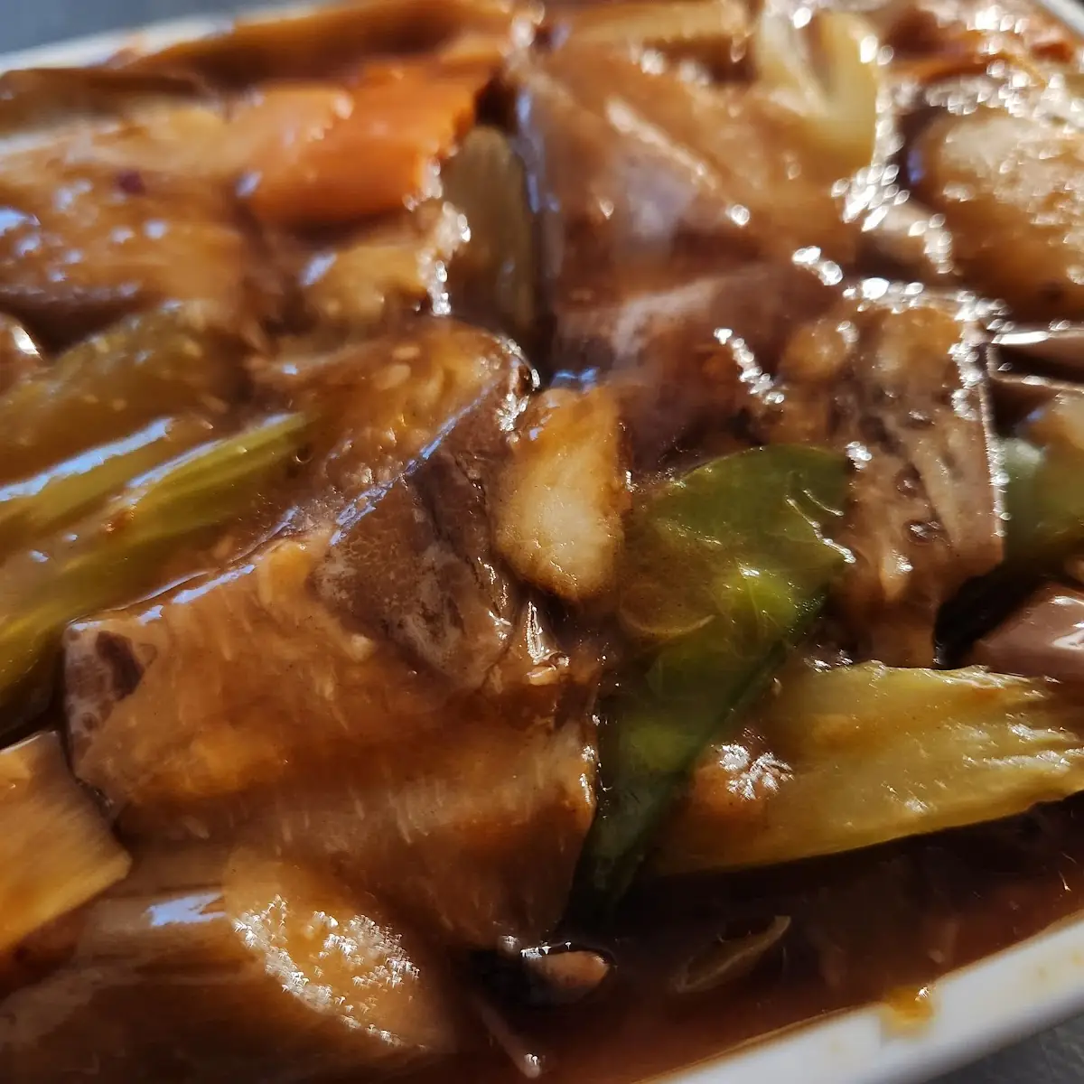 Eggplant in Garlic Sauce