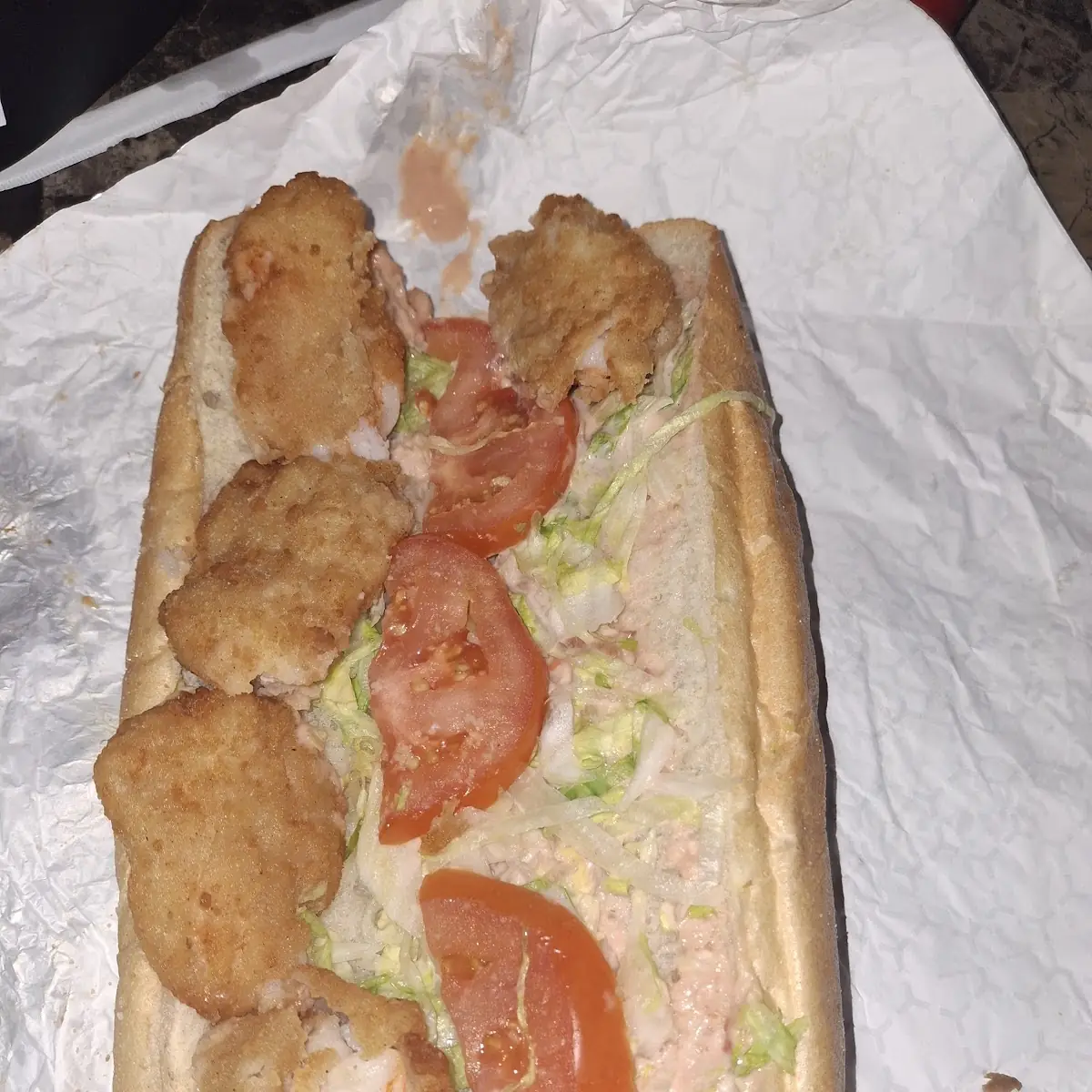 Chicken Strip Hoagie