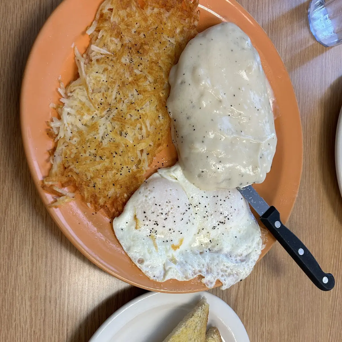 Chicken Fried Steak and Eggs