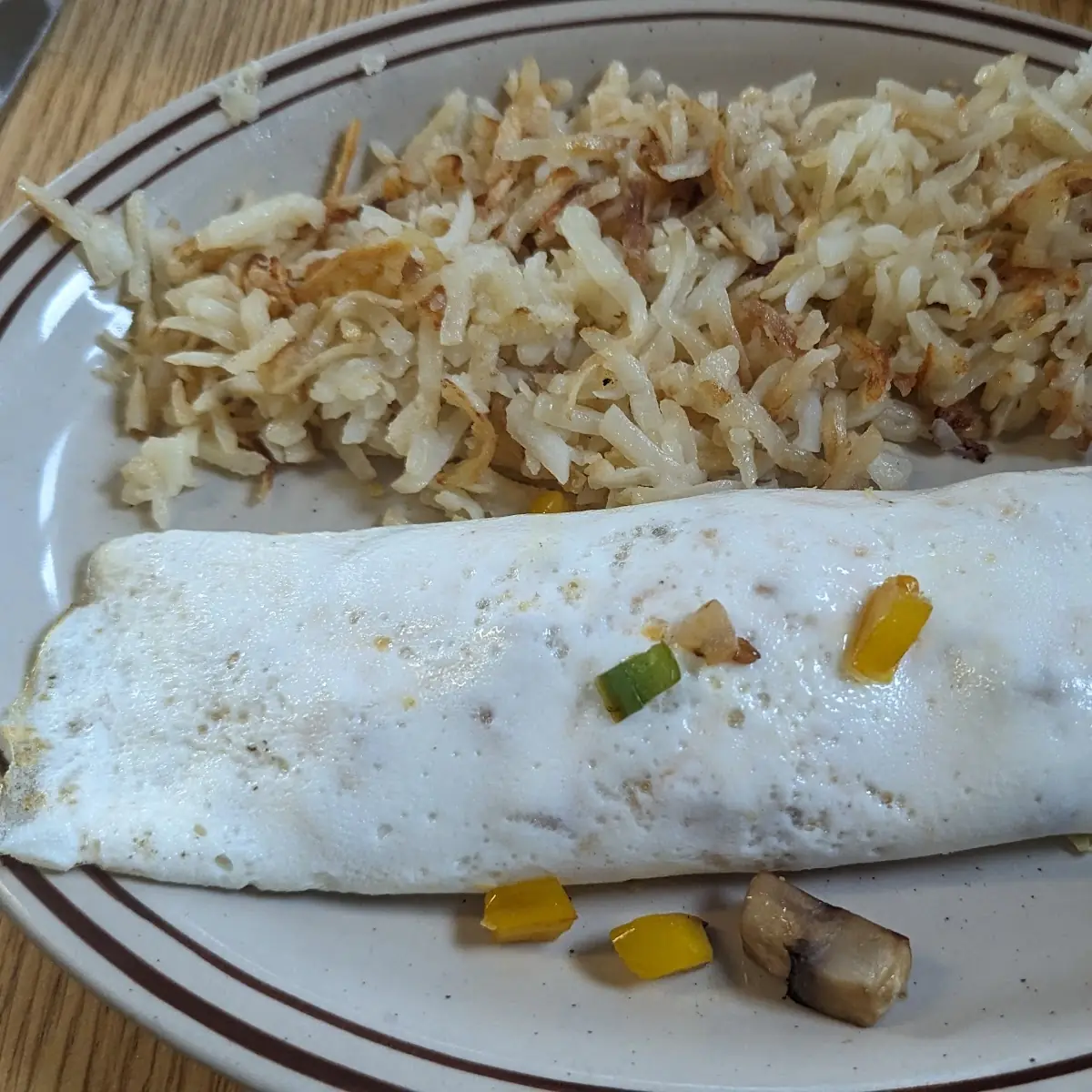 Egg White Veggie Omelette