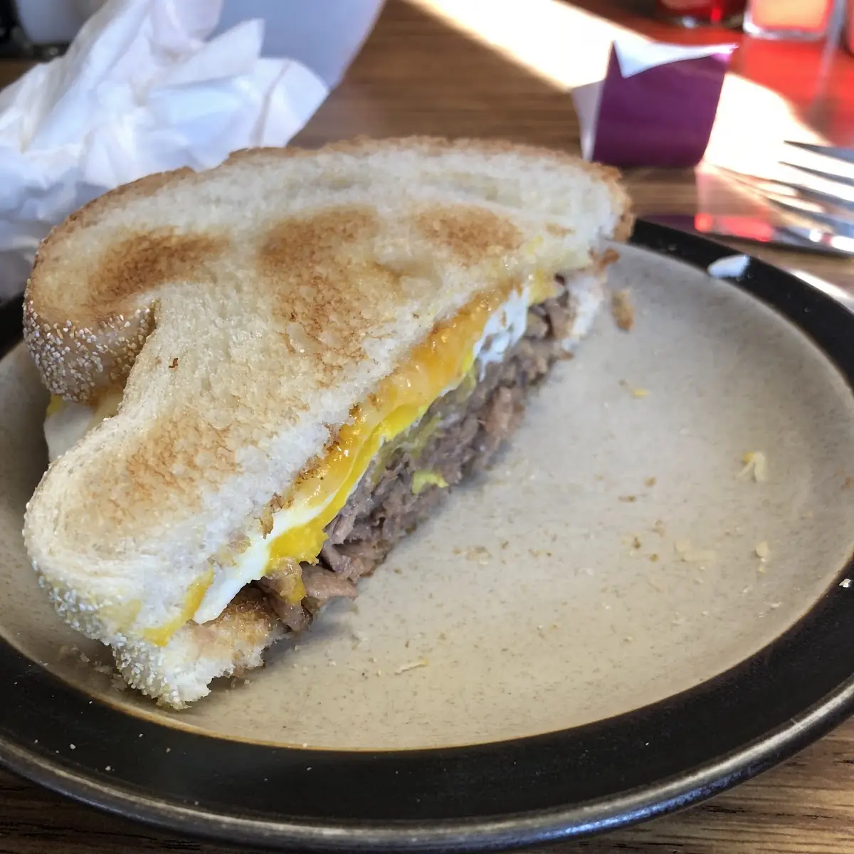 Steak and Egg Sandwich