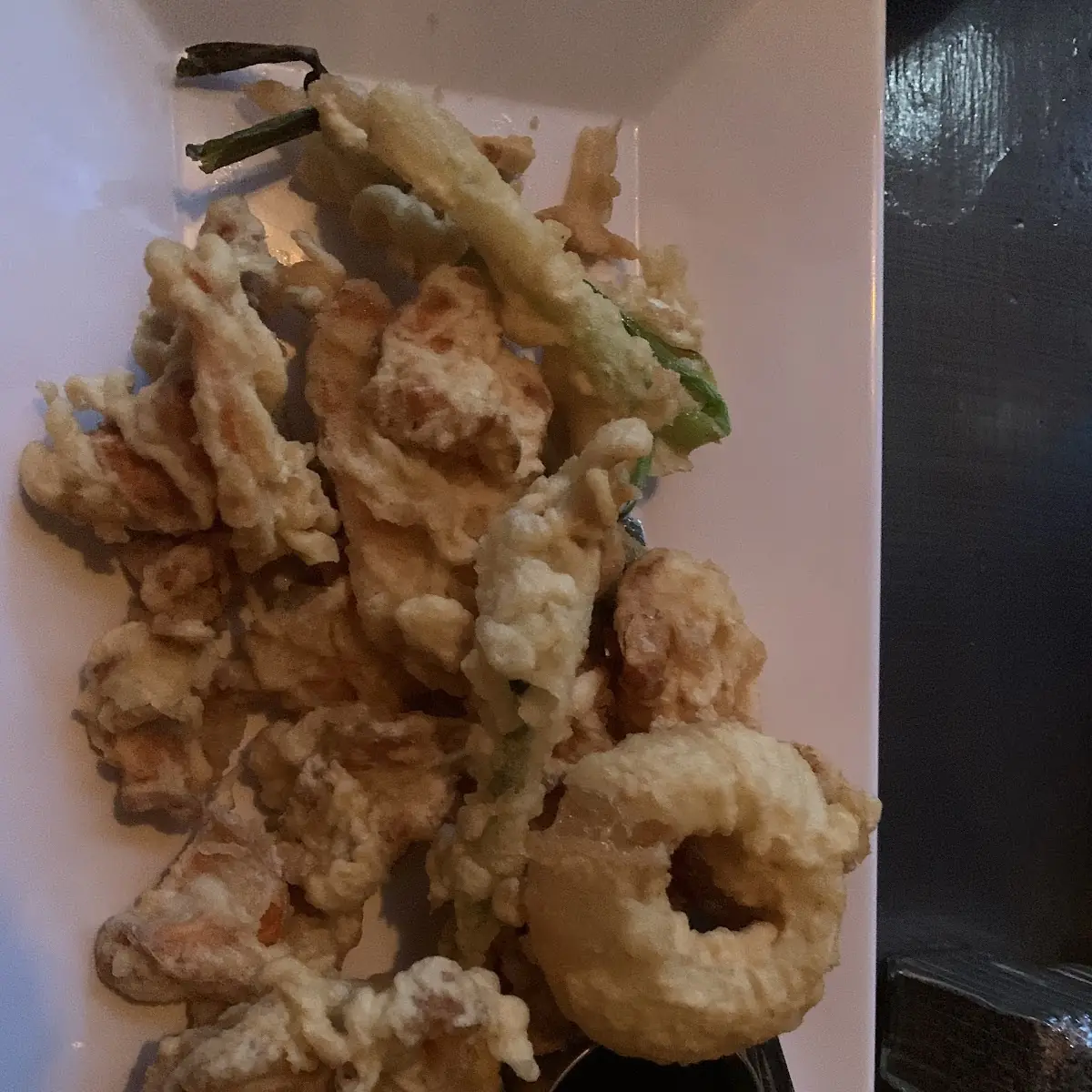 Vegetable and Shrimp Tempura