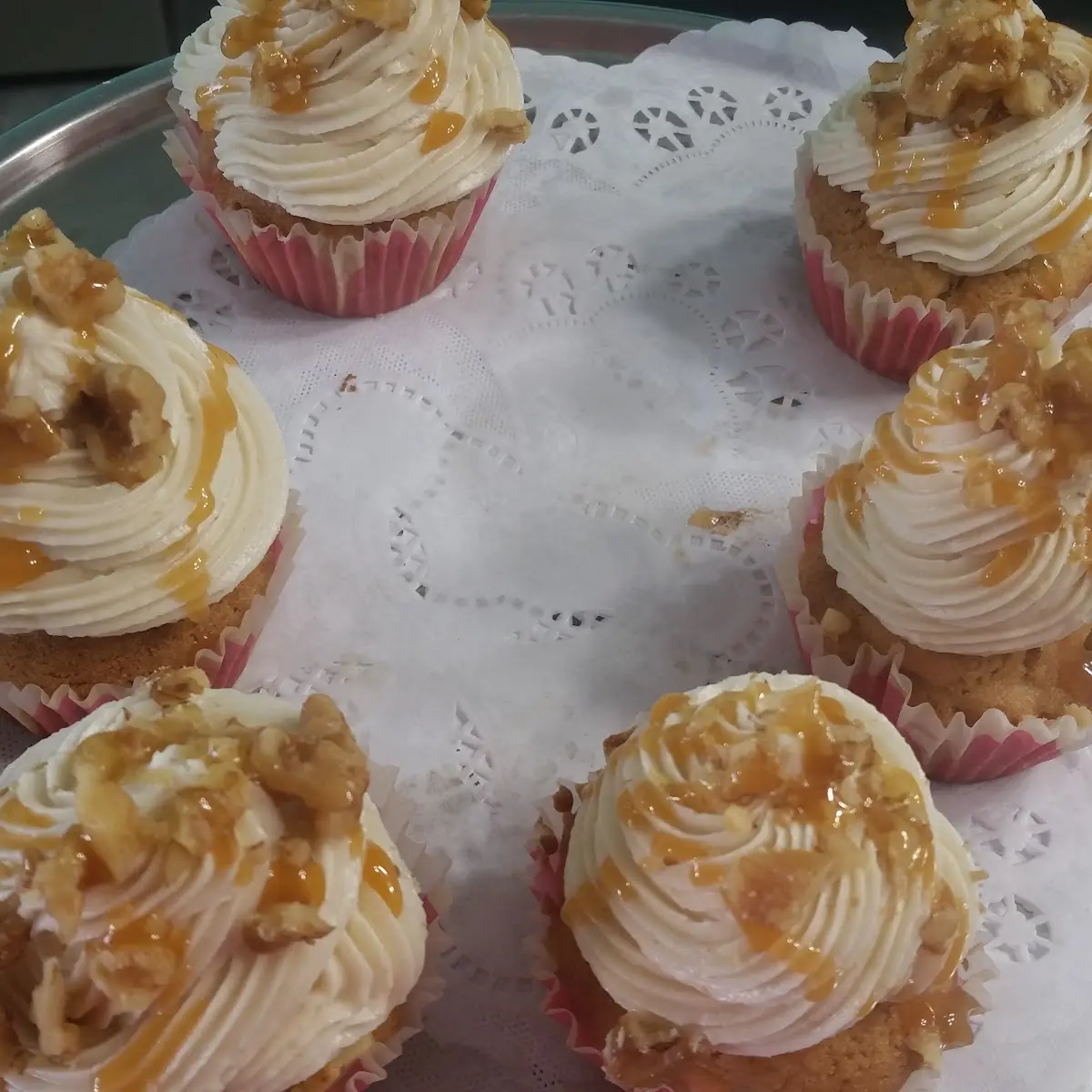 Salted Caramel Apple Cupcake