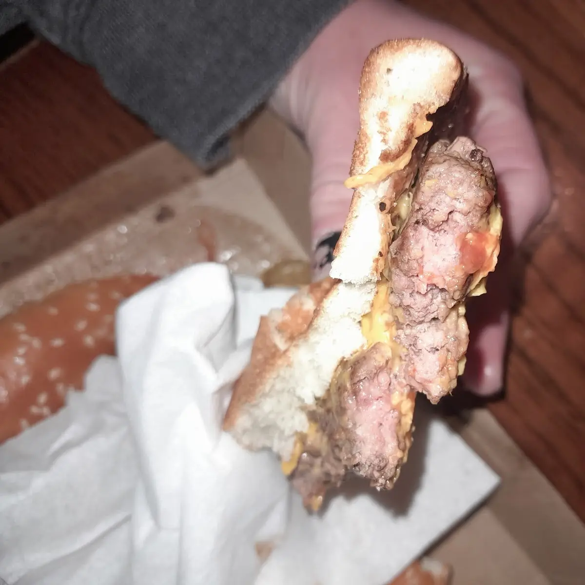 Quarter Pounder Hamburger