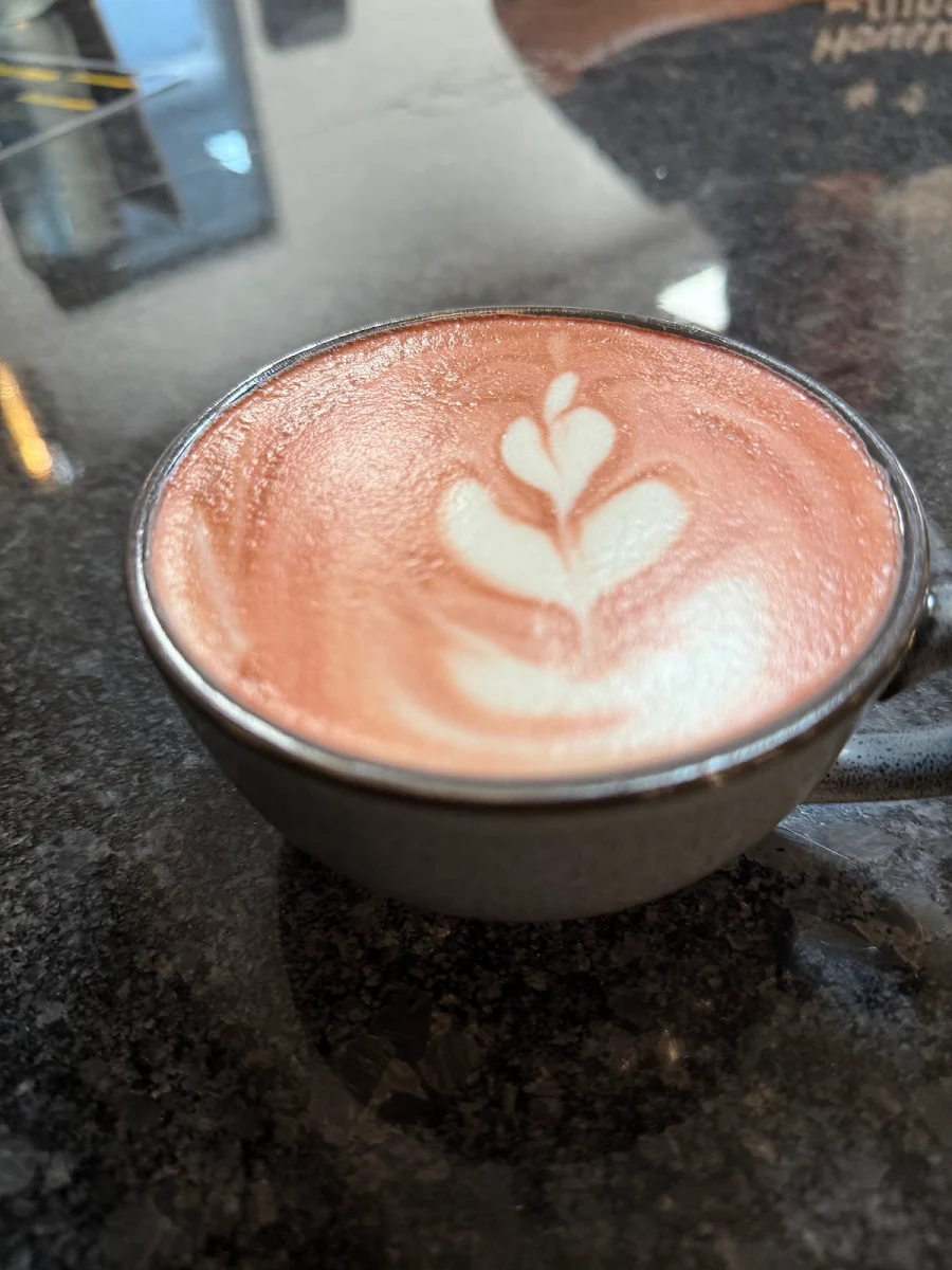 Hot Red Velvet Latte