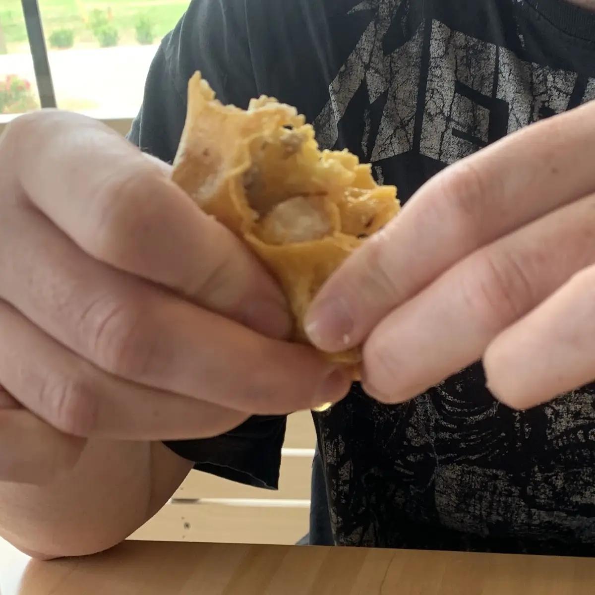 Boudin Egg Rolls