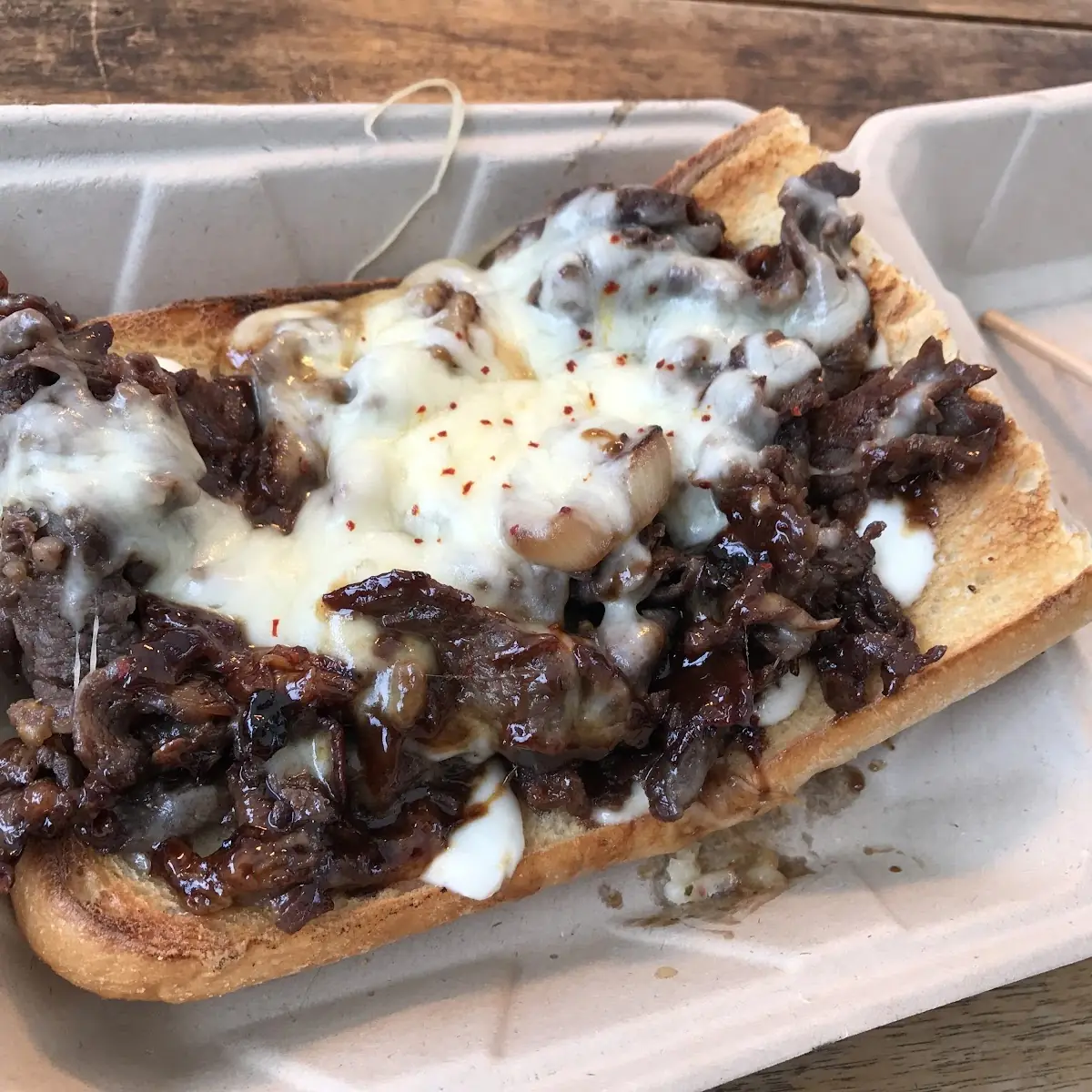 Bulgogi Cheesesteak Sandwich