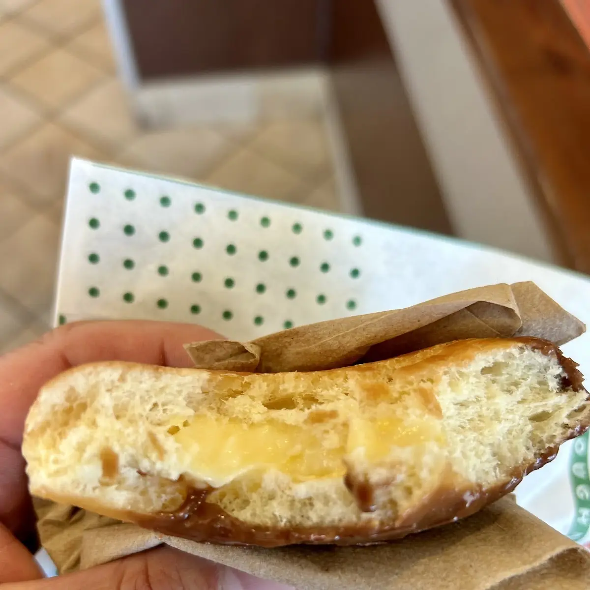 Boston Creme Doughnut