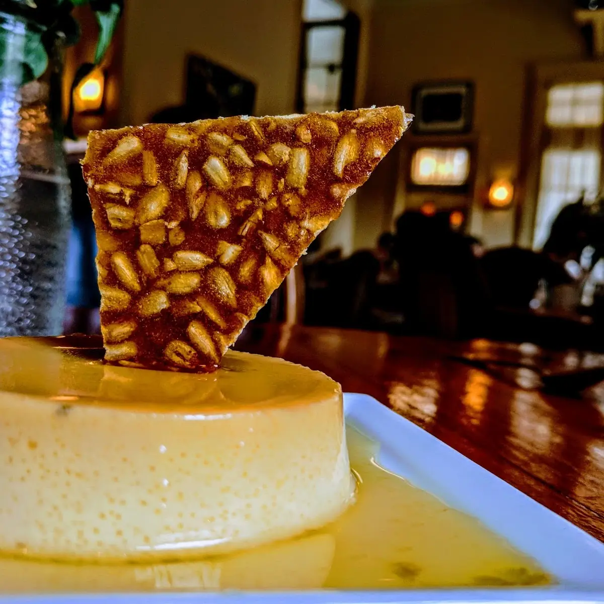Blue Cheese Flan