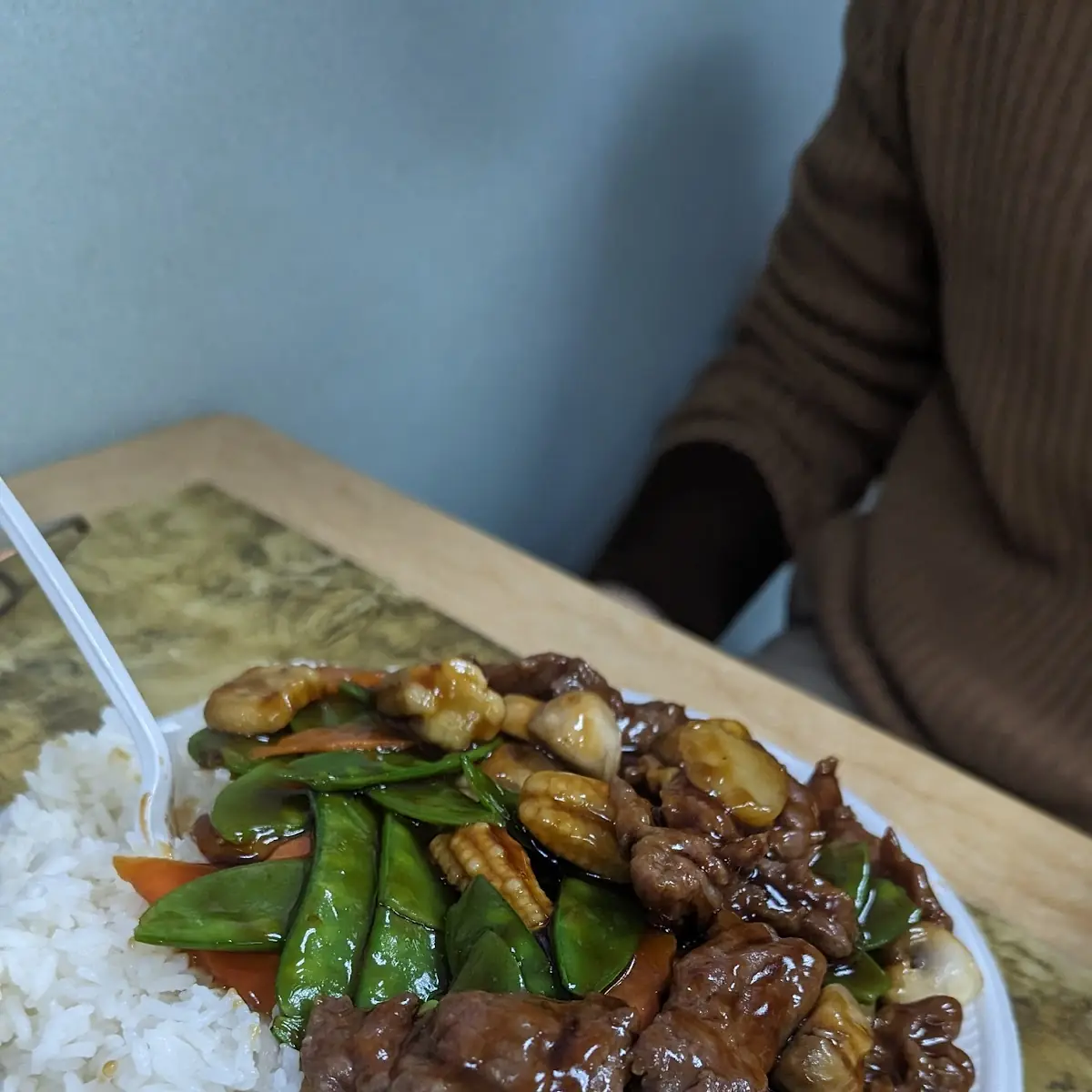 Beef Snow Peas