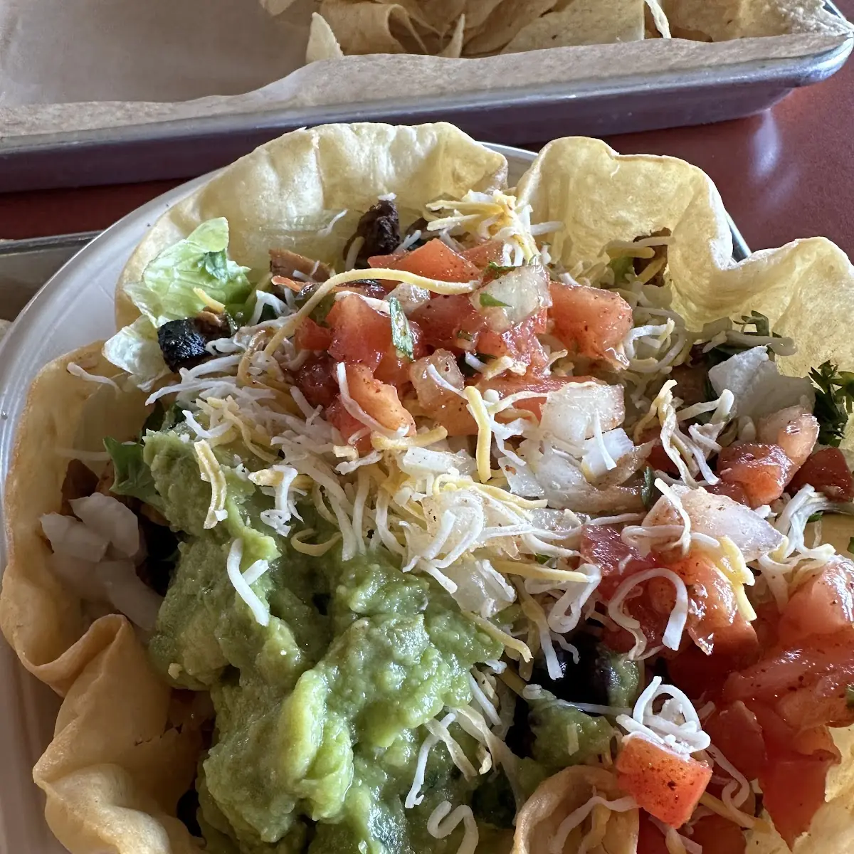 Taco Salad with Adobo Chicken