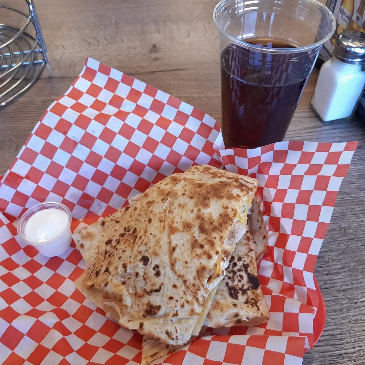 Grilled Chicken Quesadilla
