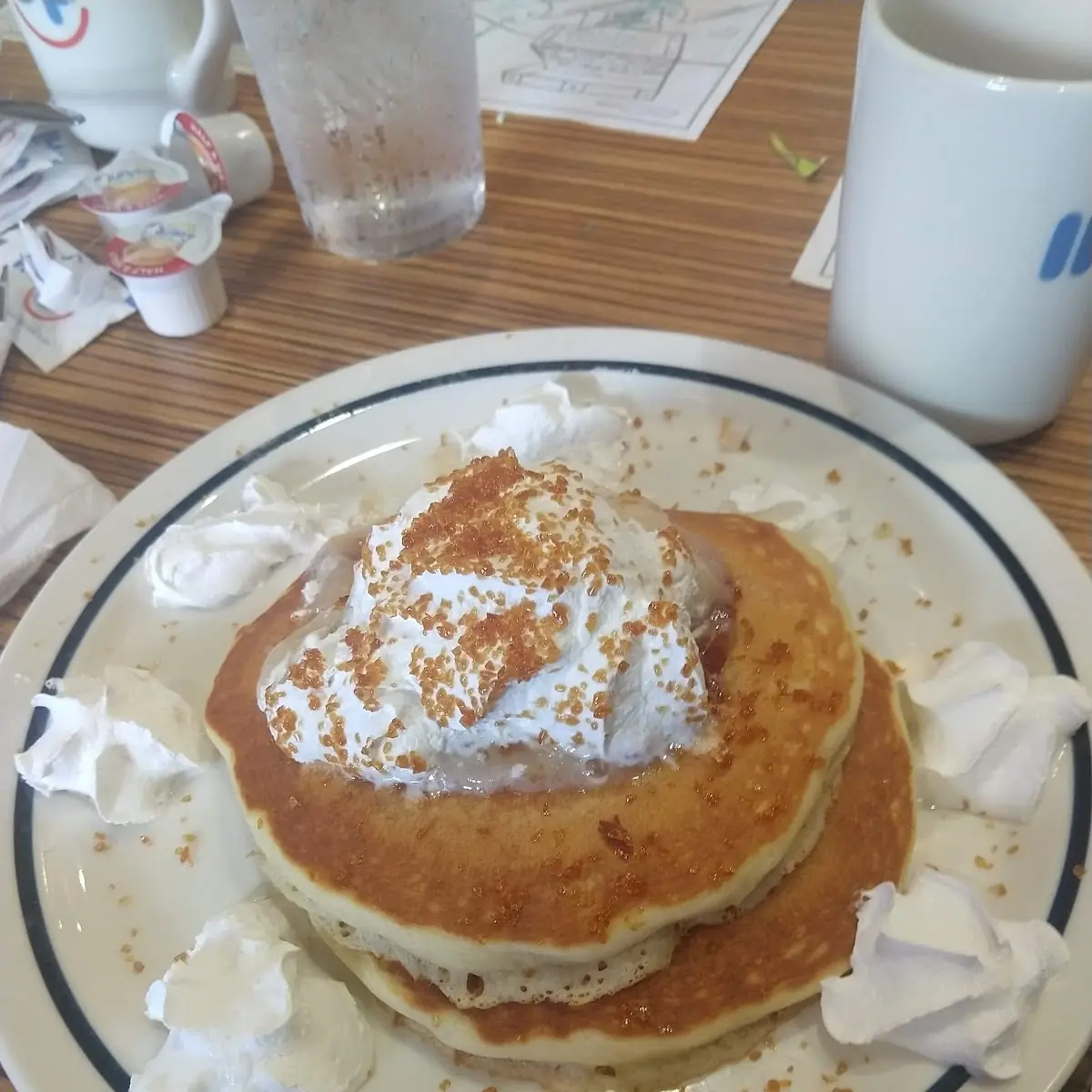 French Creme Brulee Pancakes