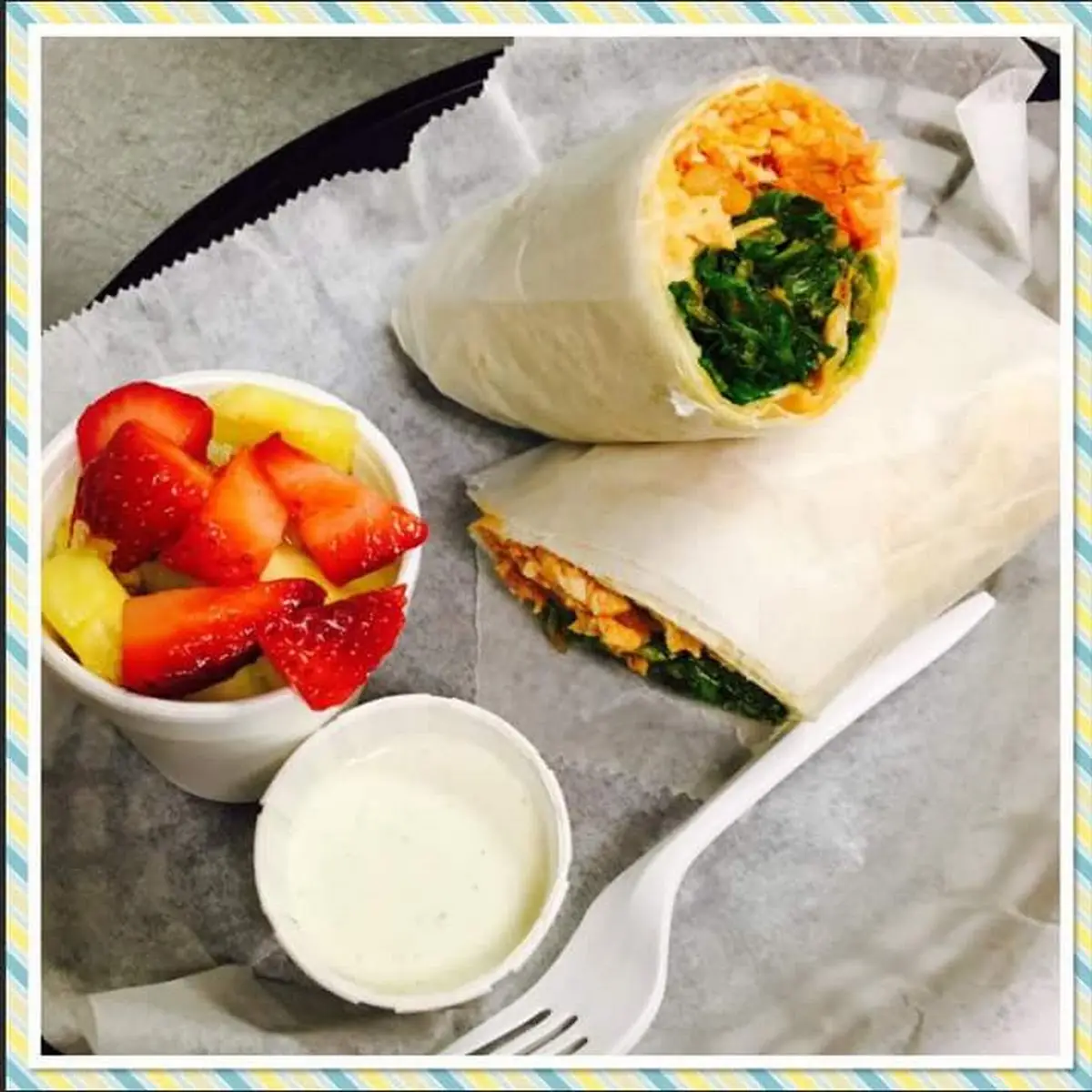 Spicy Buffalo Chicken Wrap