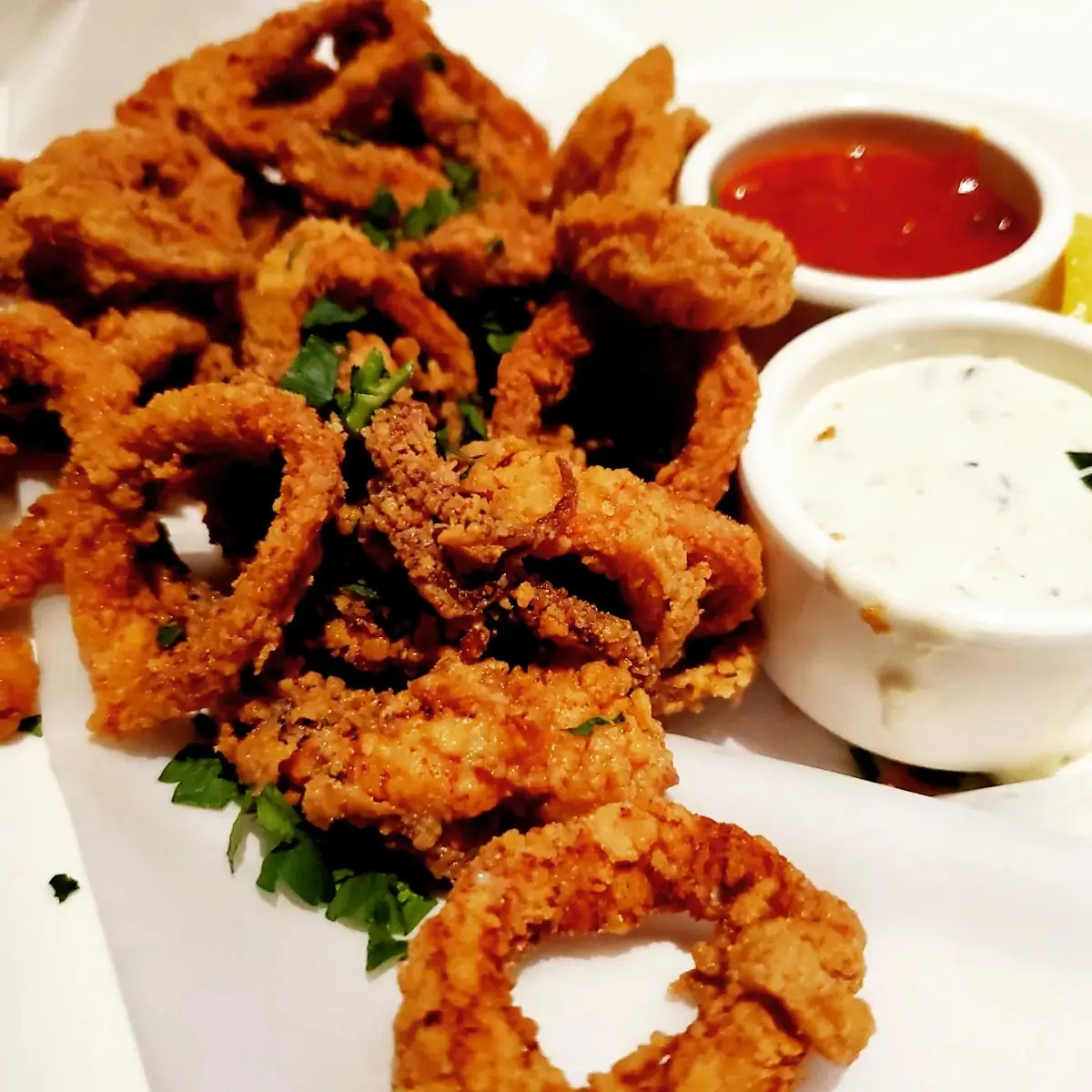 Fried Calamari Squid Rings