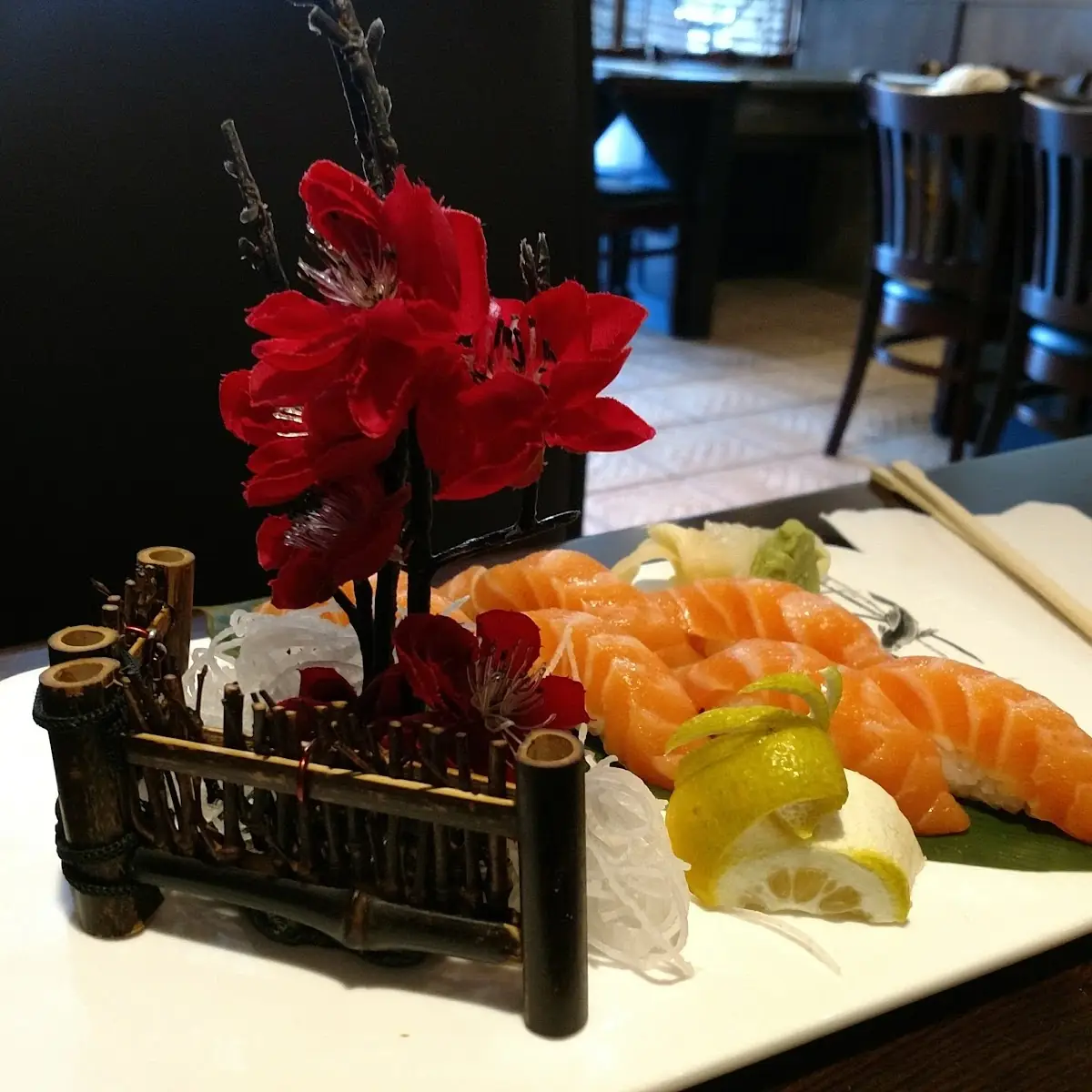 Salmon Sushi Lunch