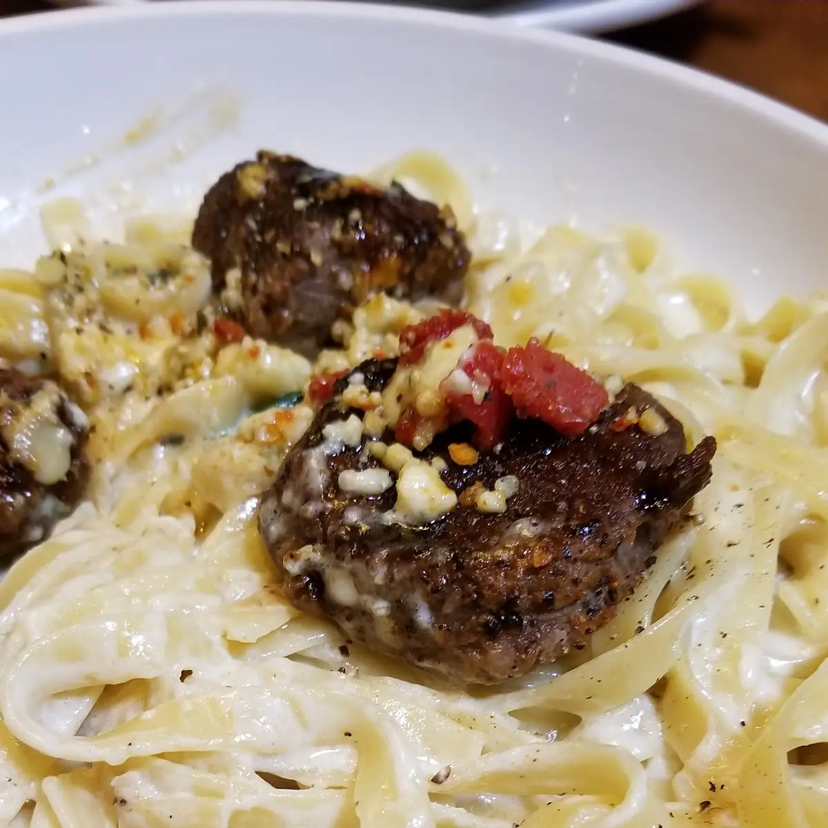Steak Gorgonzola Alfredo