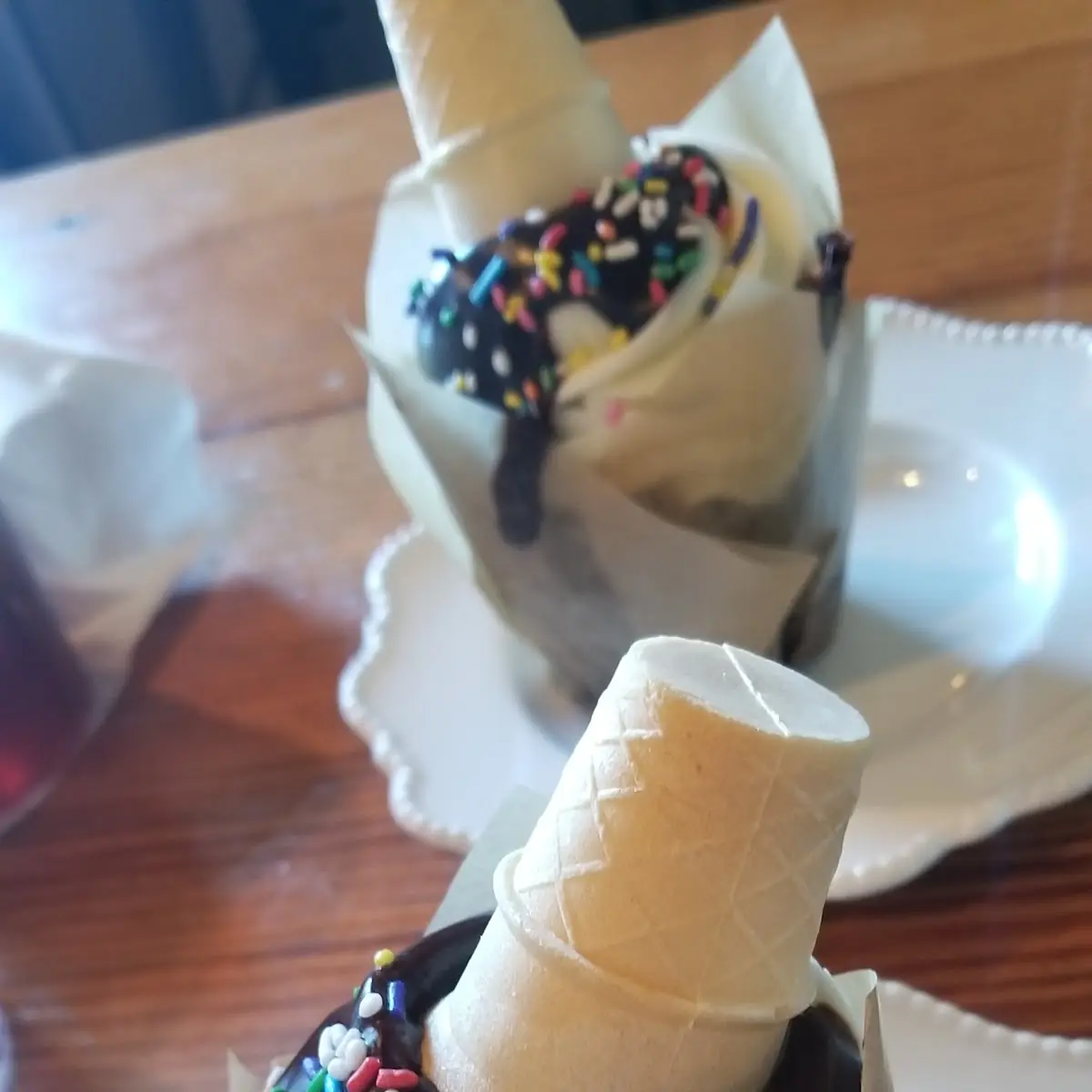 Chocolate Sundae Cupcake
