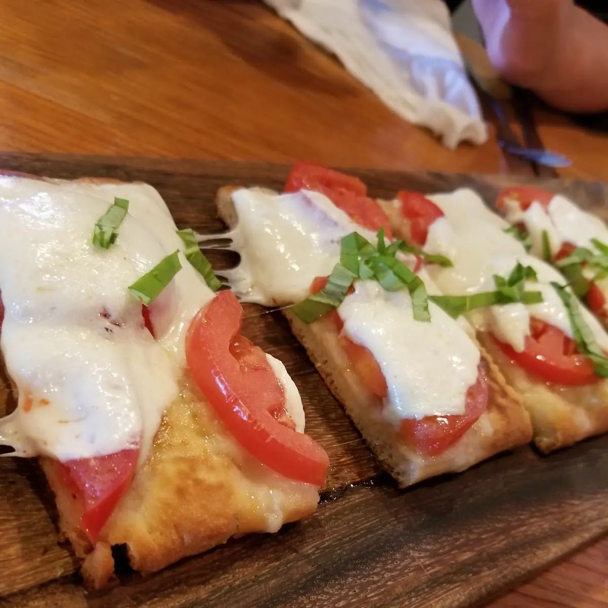 Tomato Basil Flatbread